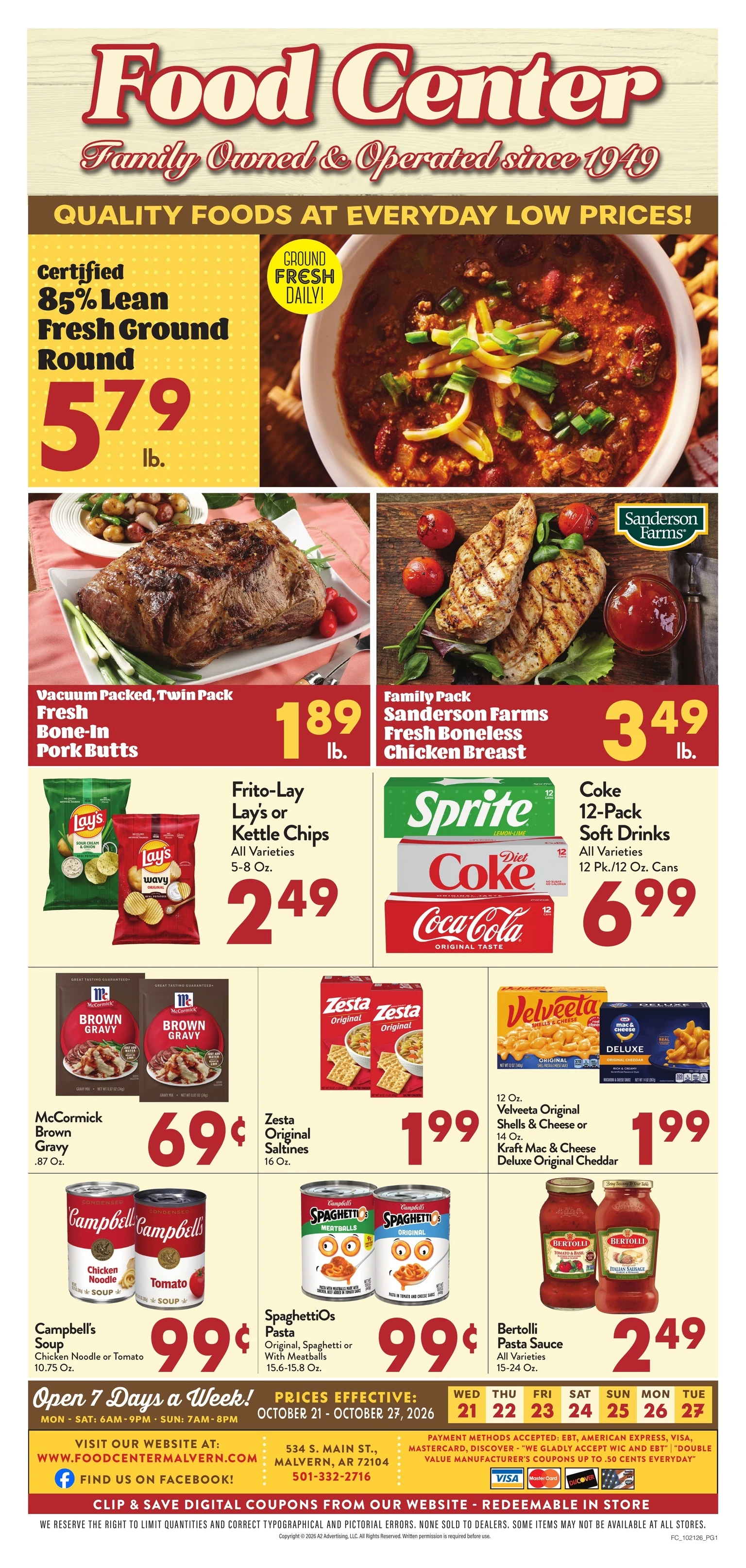 Food Center Malvern Current Ad - Page 1