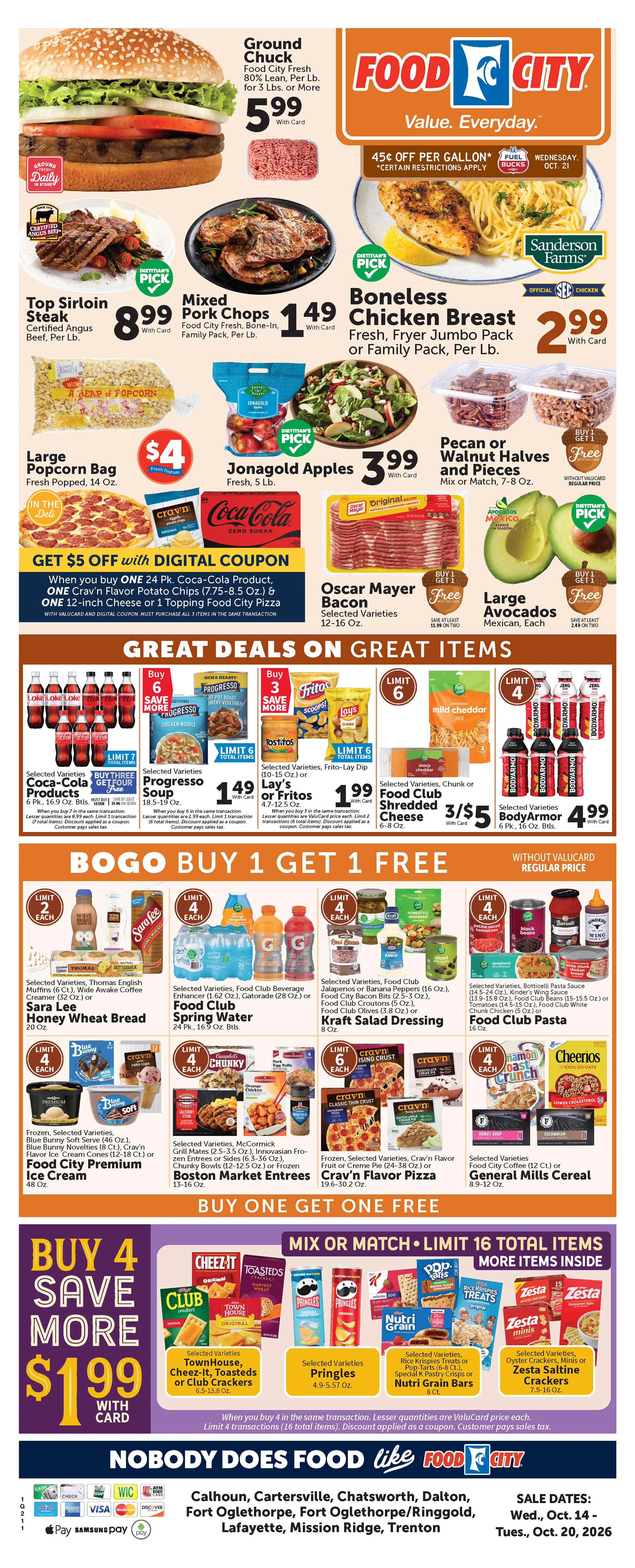 Food City Georgia/Alabama Weekly Ad - Page 1