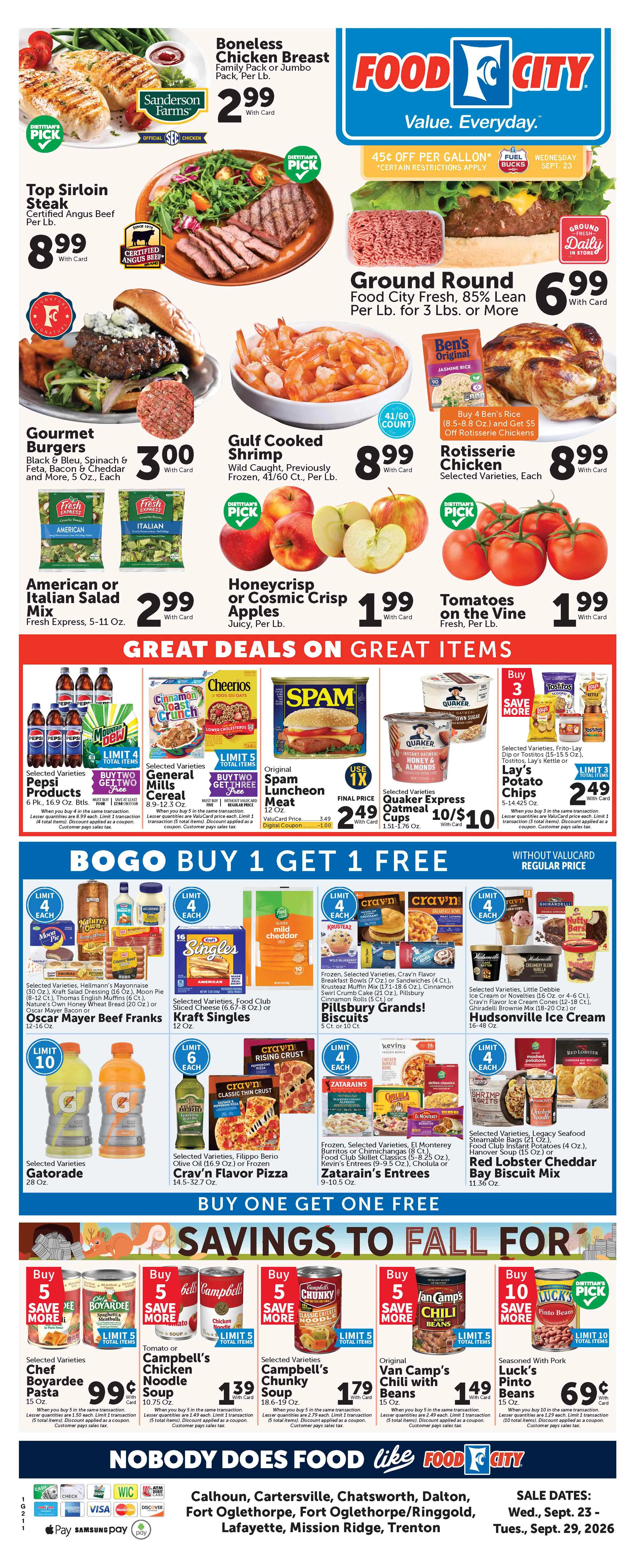 Food City Georgia/Alabama Weekly Ad - Page 1