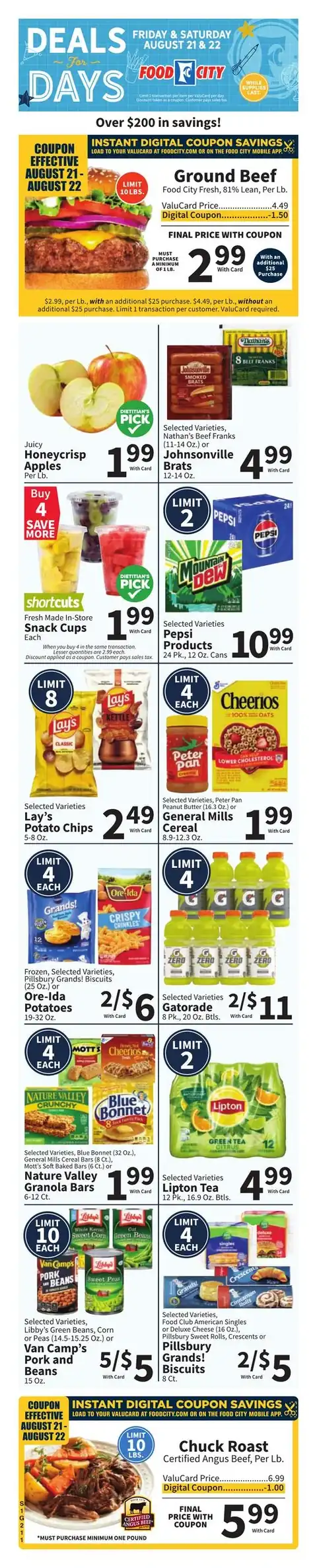 Weekly Ad Aug 19 - 25, 2026