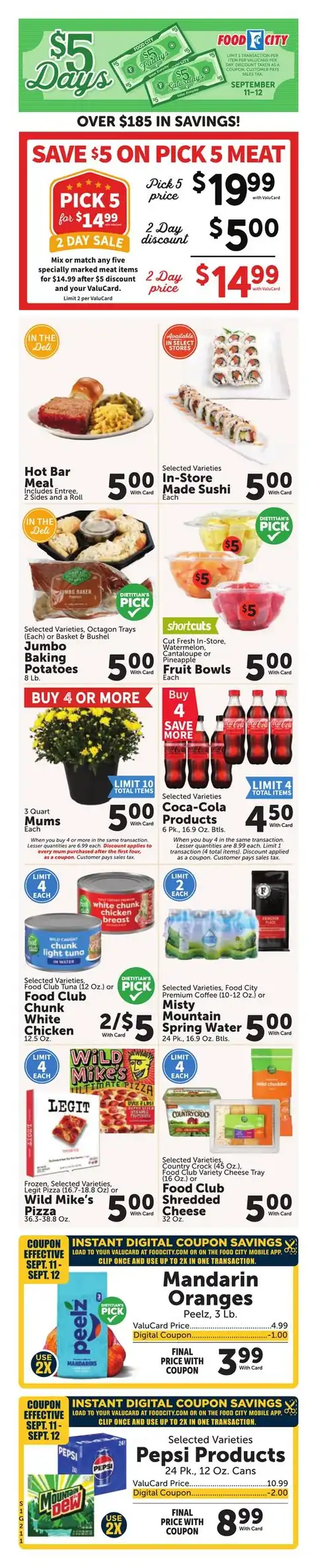 Weekly Ad Sep 9 - 15, 2026