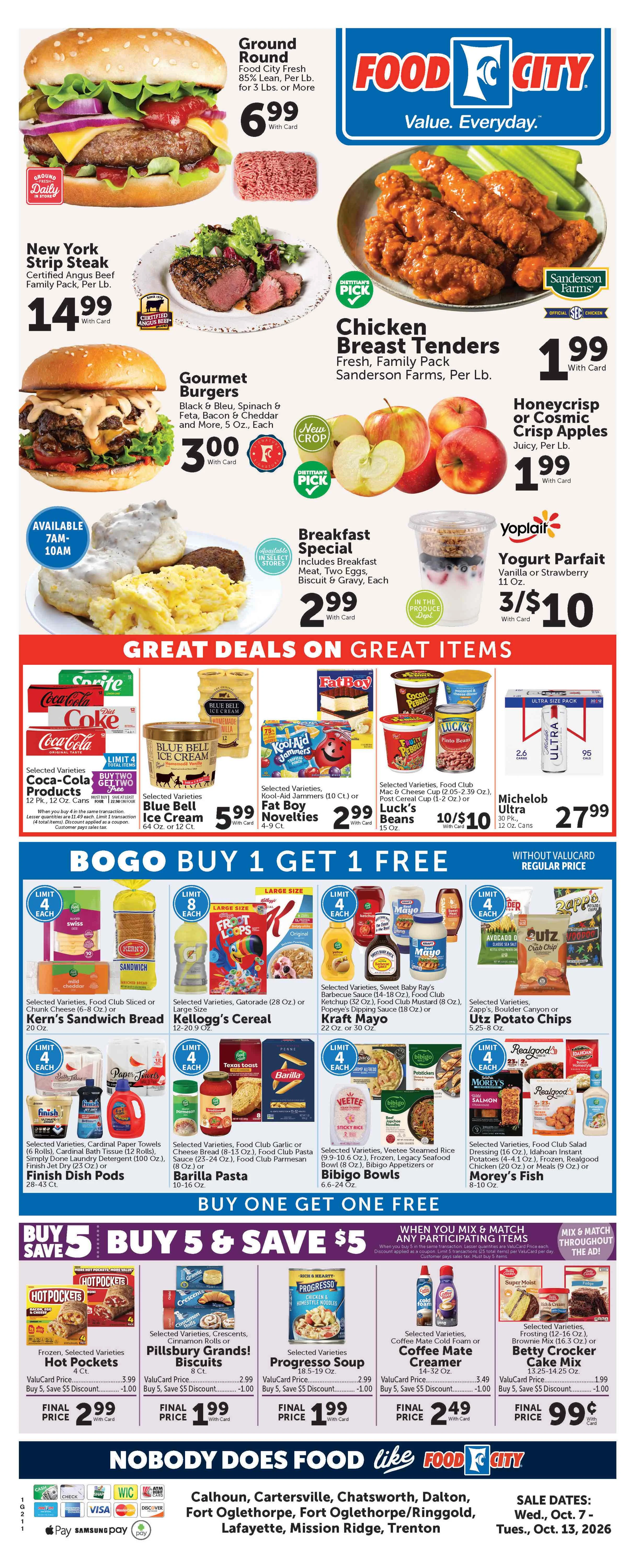 Food City Georgia/Alabama Weekly Ad - Page 1