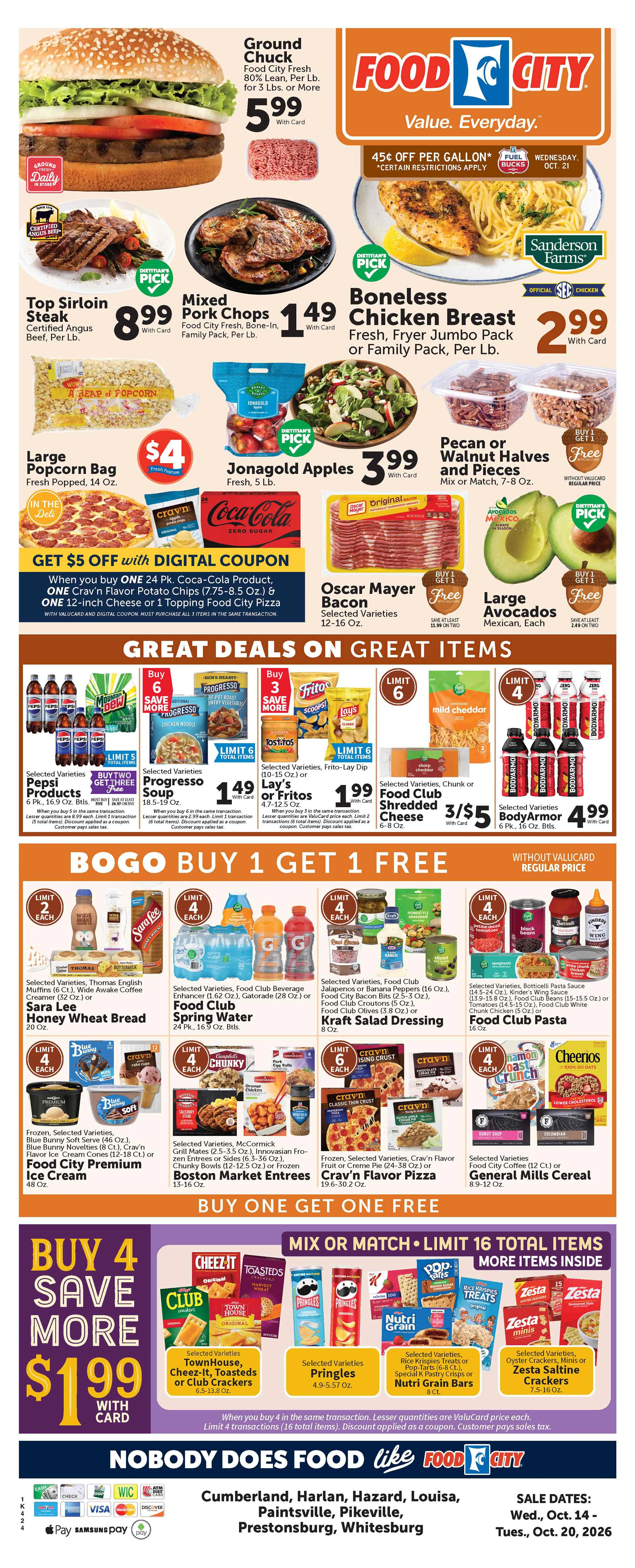 Food City Kentucky Weekly Ad - Page 1