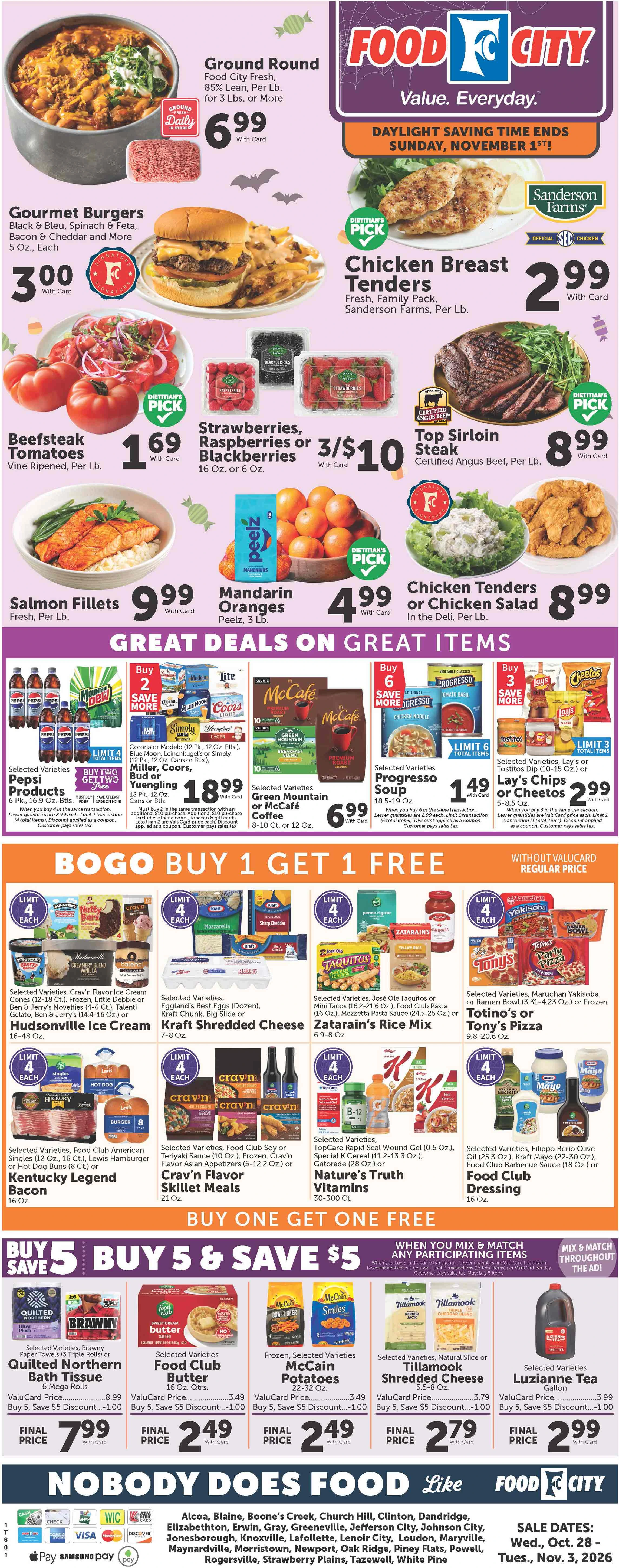 Food City Tri-Cities / Border Weekly Ad - Page 1