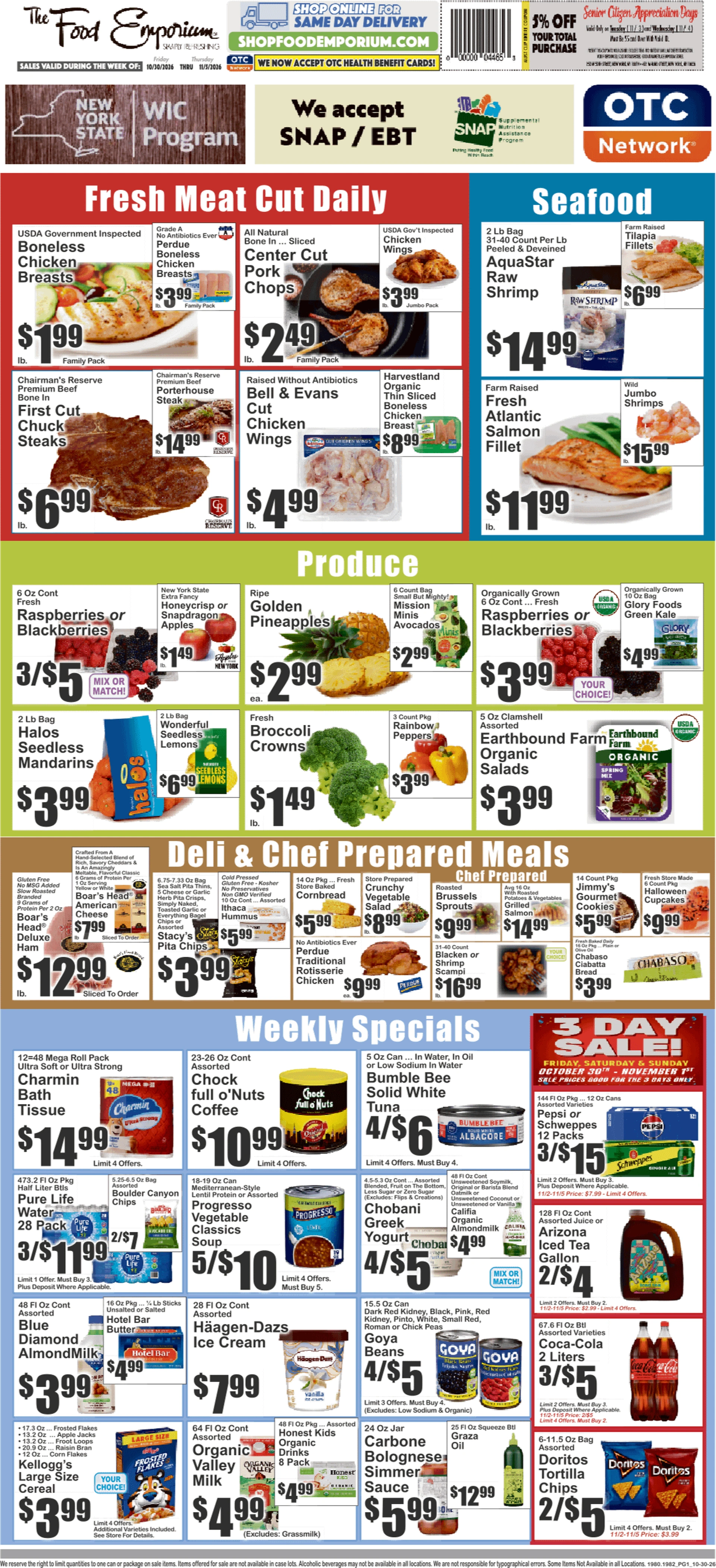 Food Emporium Food Emporium 10/30 - 11/05 Preview - Page 1