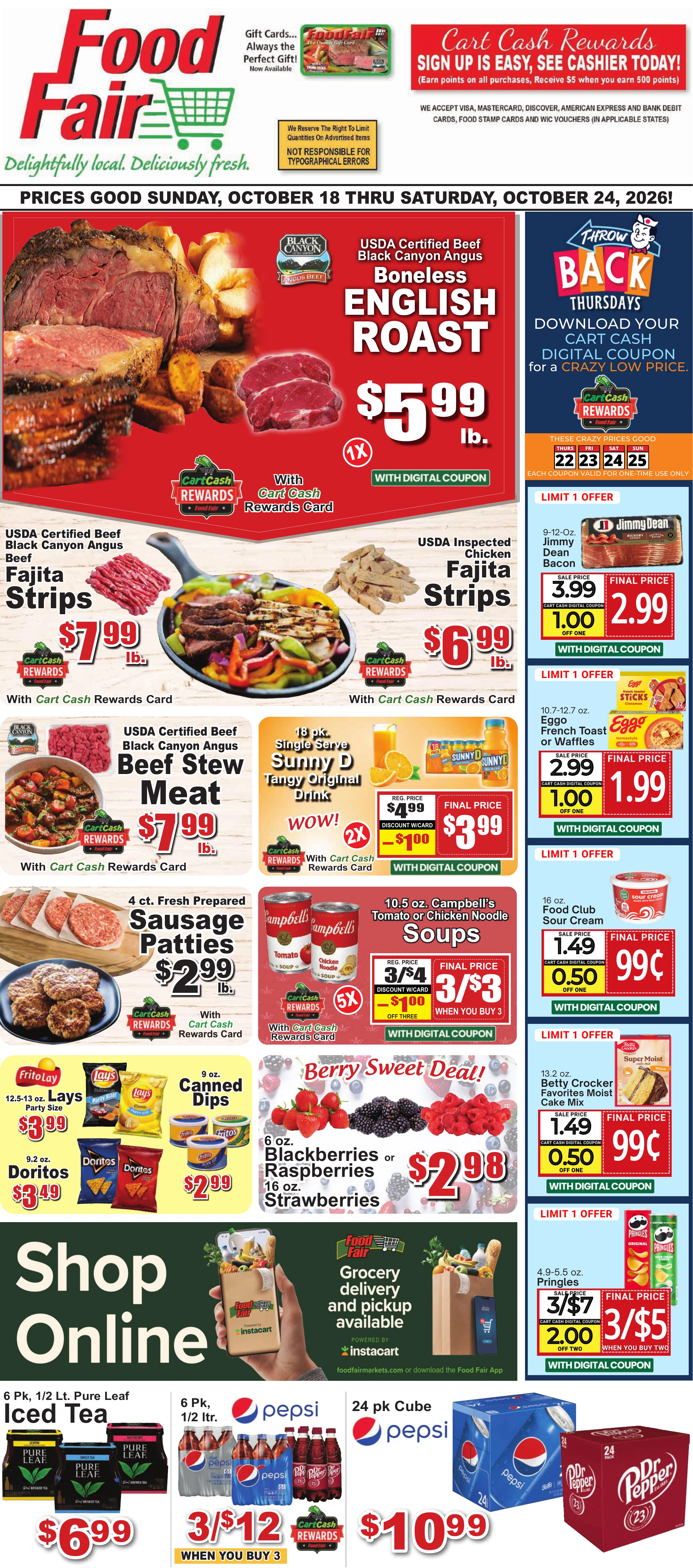 Food Fair Market Weekly Ad - Page 1