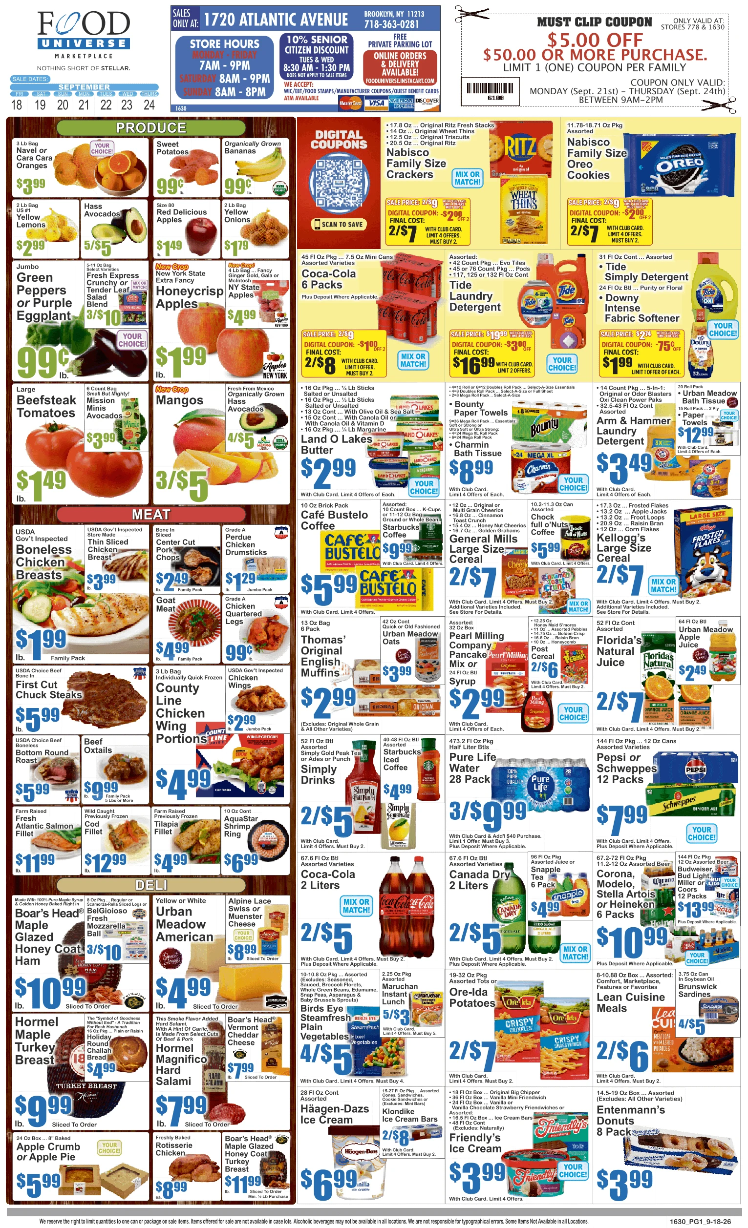 Food Universe Food Universe Weekly Circular - Page 1