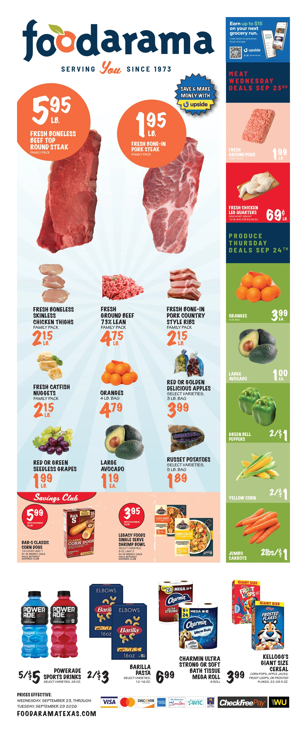 Foodarama Texas September 23 - September 29, 2026 - Page 1