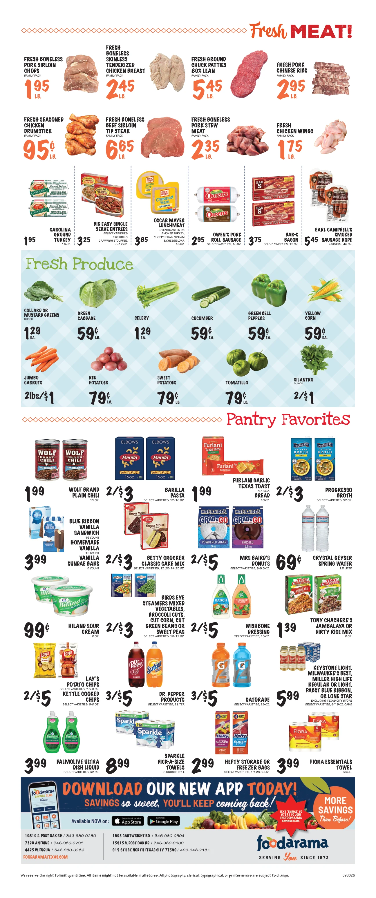 Foodarama Texas September 30 - October 6, 2026 - Page 2
