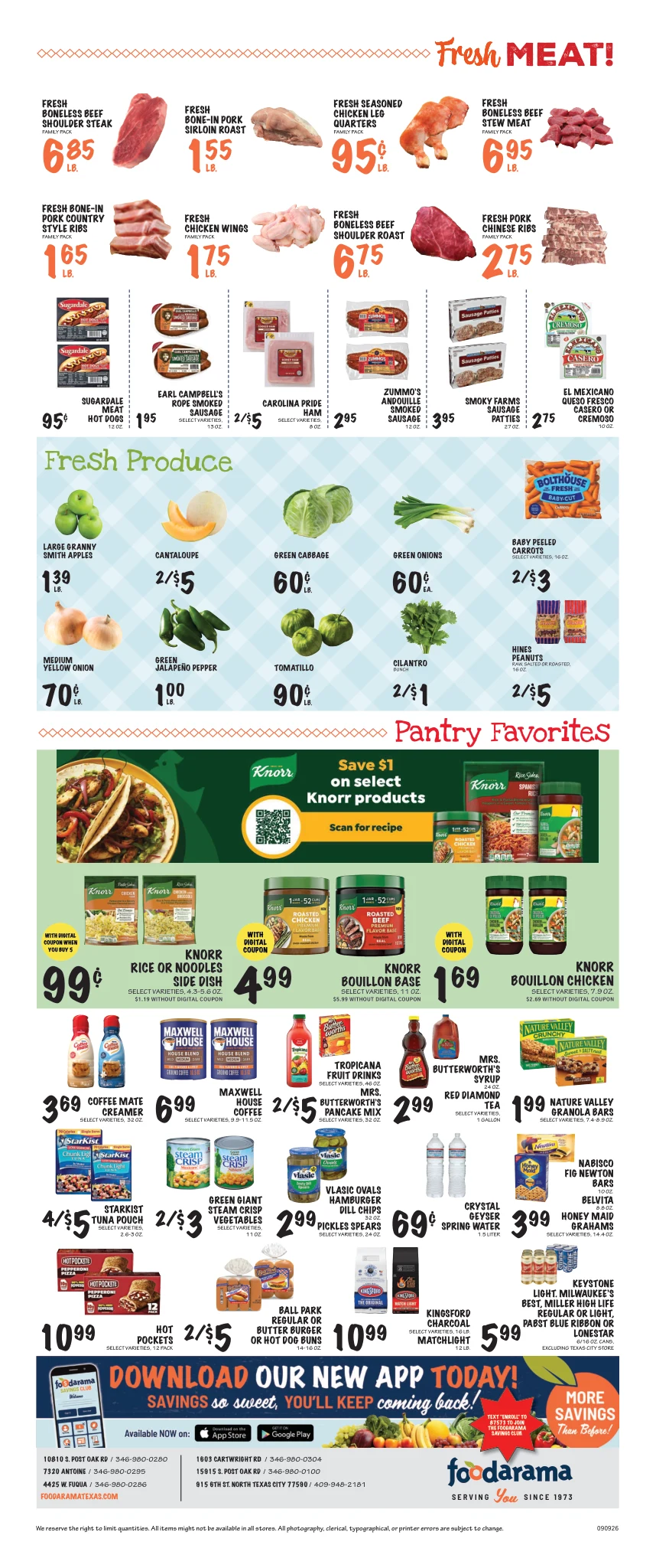 Foodarama Texas September 9 - September 15, 2026 - Page 2