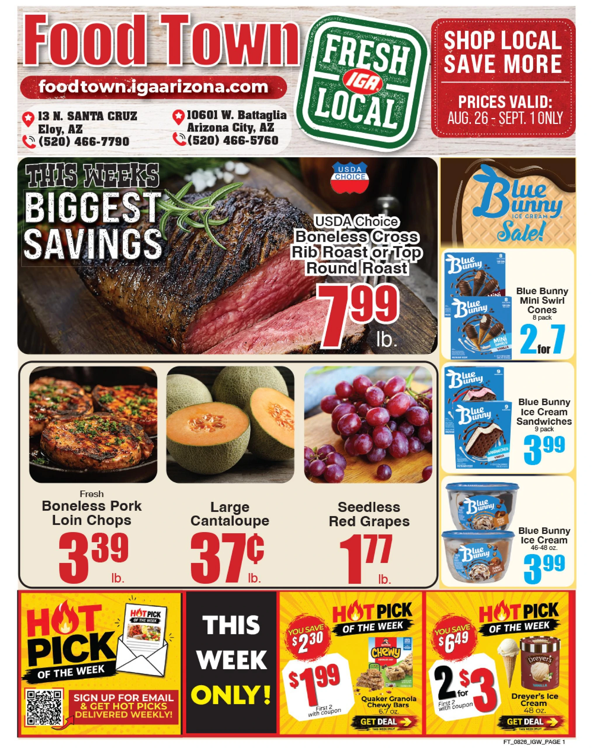 FoodTown IGA Indexed Weekly - Page 1