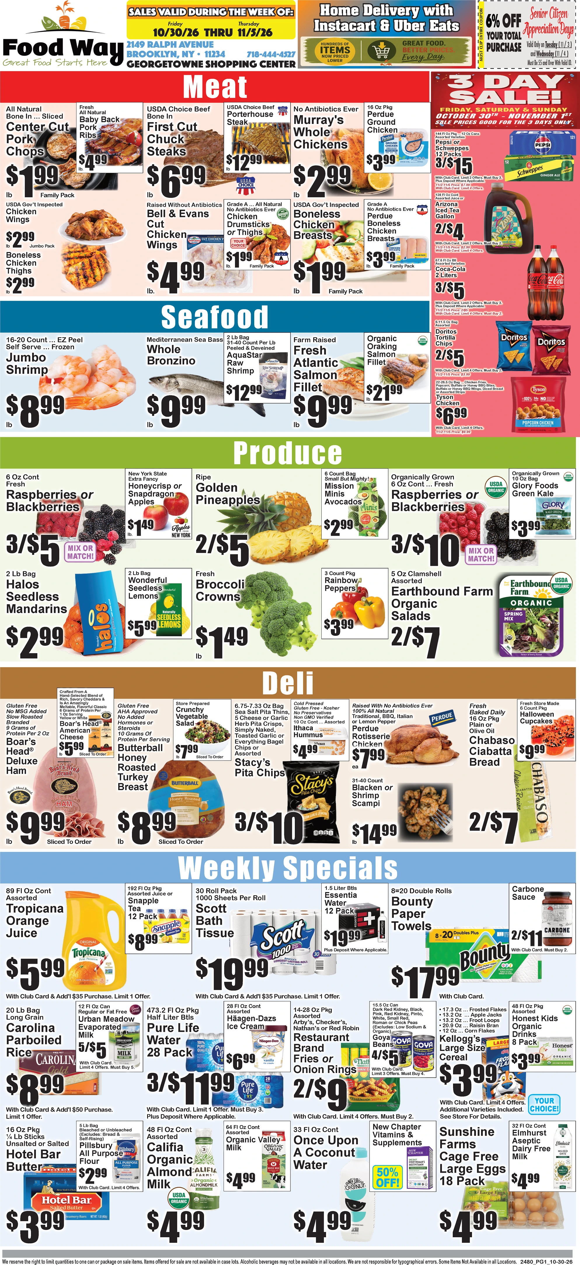 Food Way Georgetowne Weekly Circular - Page 1