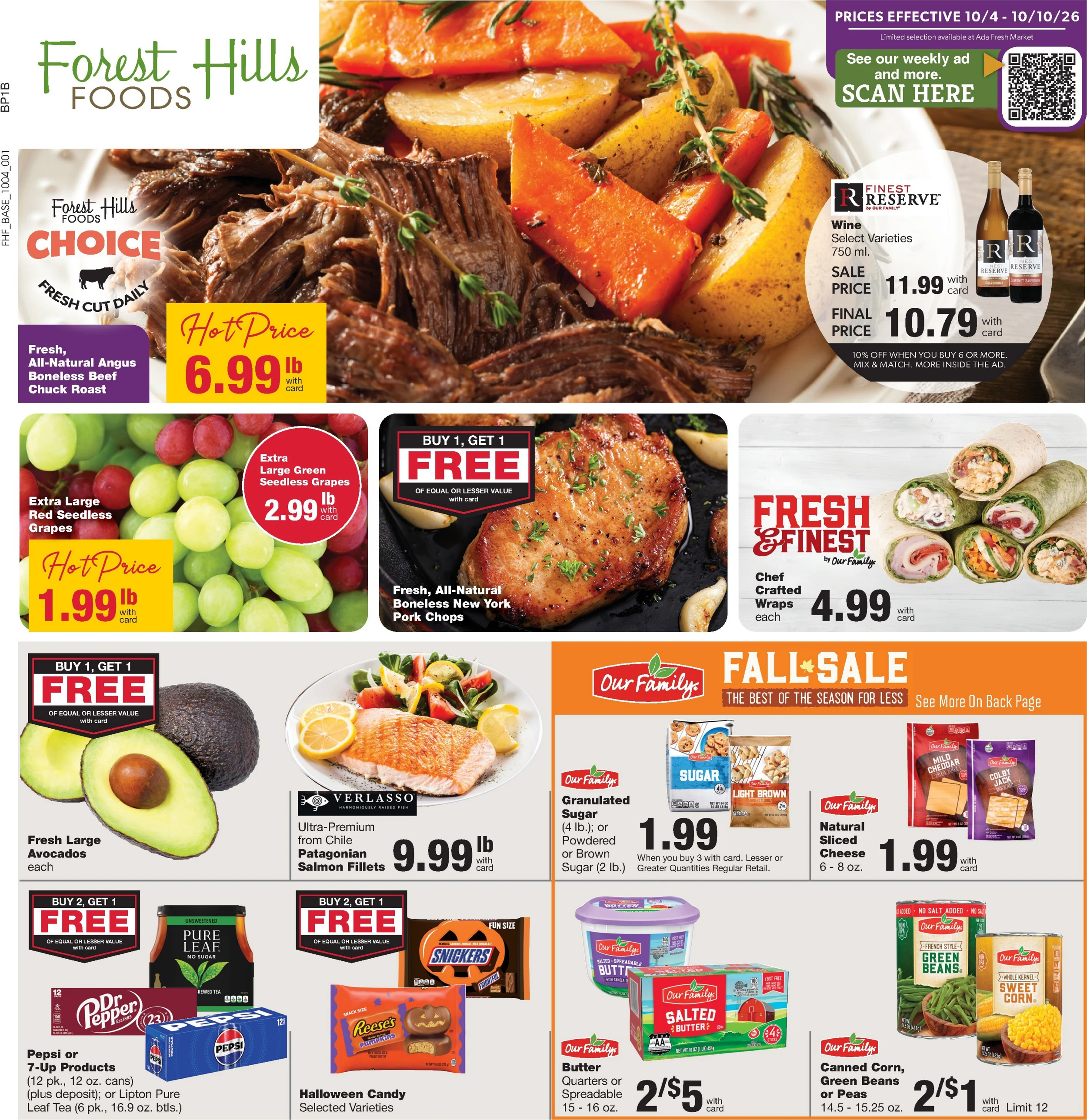 Forest Hills Foods Current Ad - Page 1