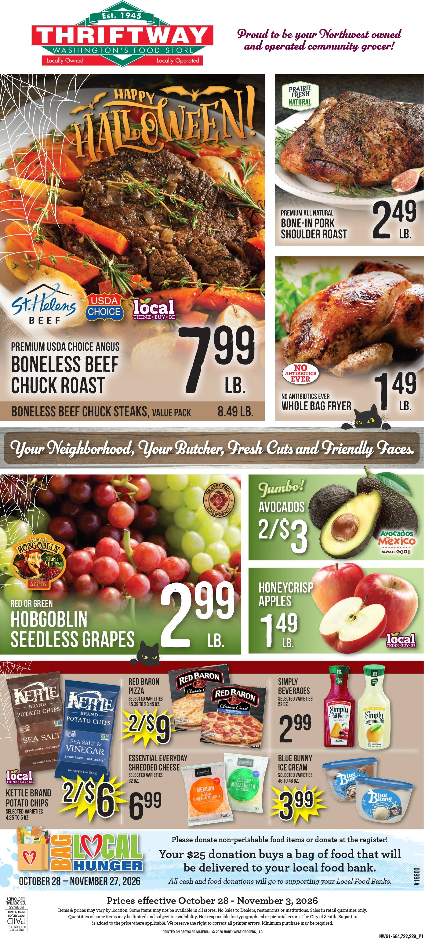 Forks Thriftway Forks Thriftway Weekly Ad - Page 1