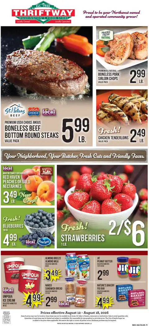 Forks Thriftway Weekly Ad