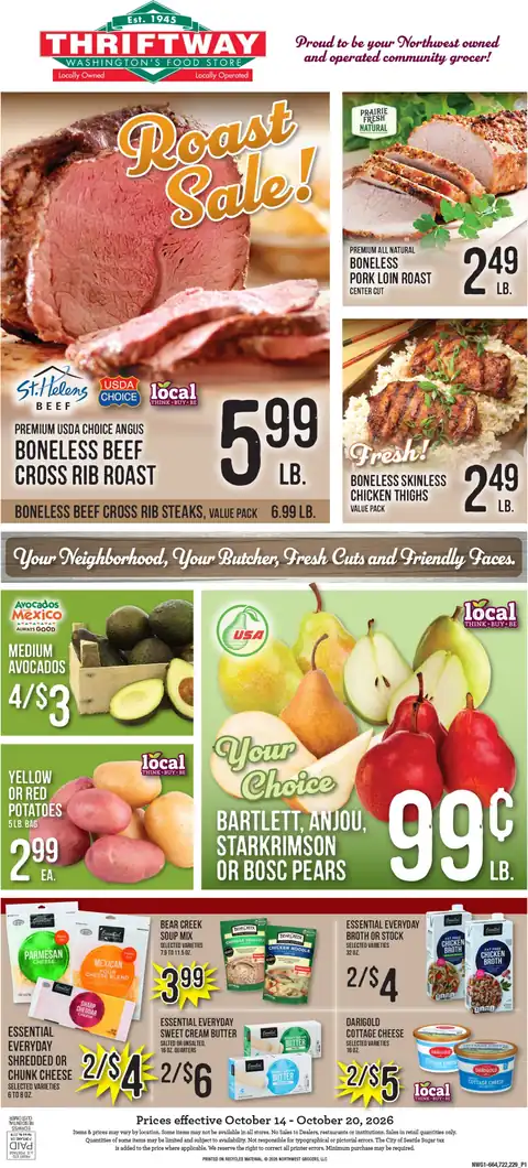 Forks Thriftway Weekly Ad