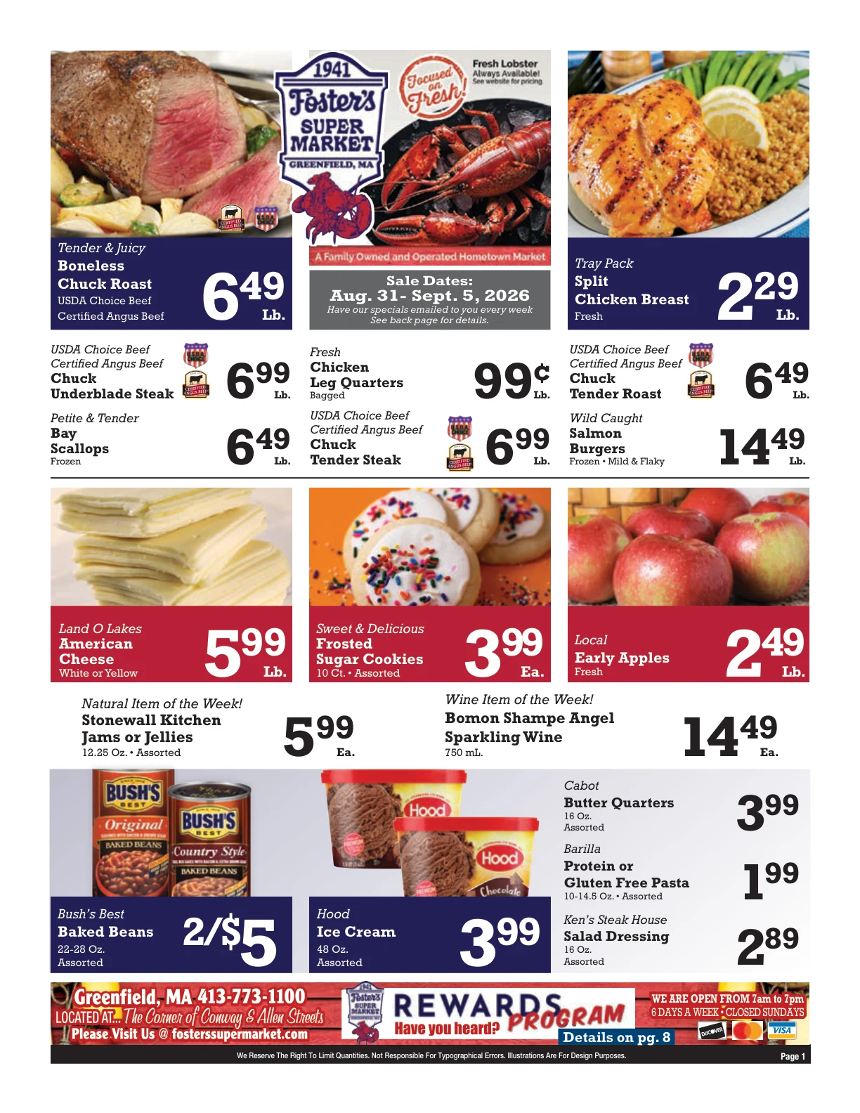 Foster's Greenfield Foster's Greenfield - Page 1