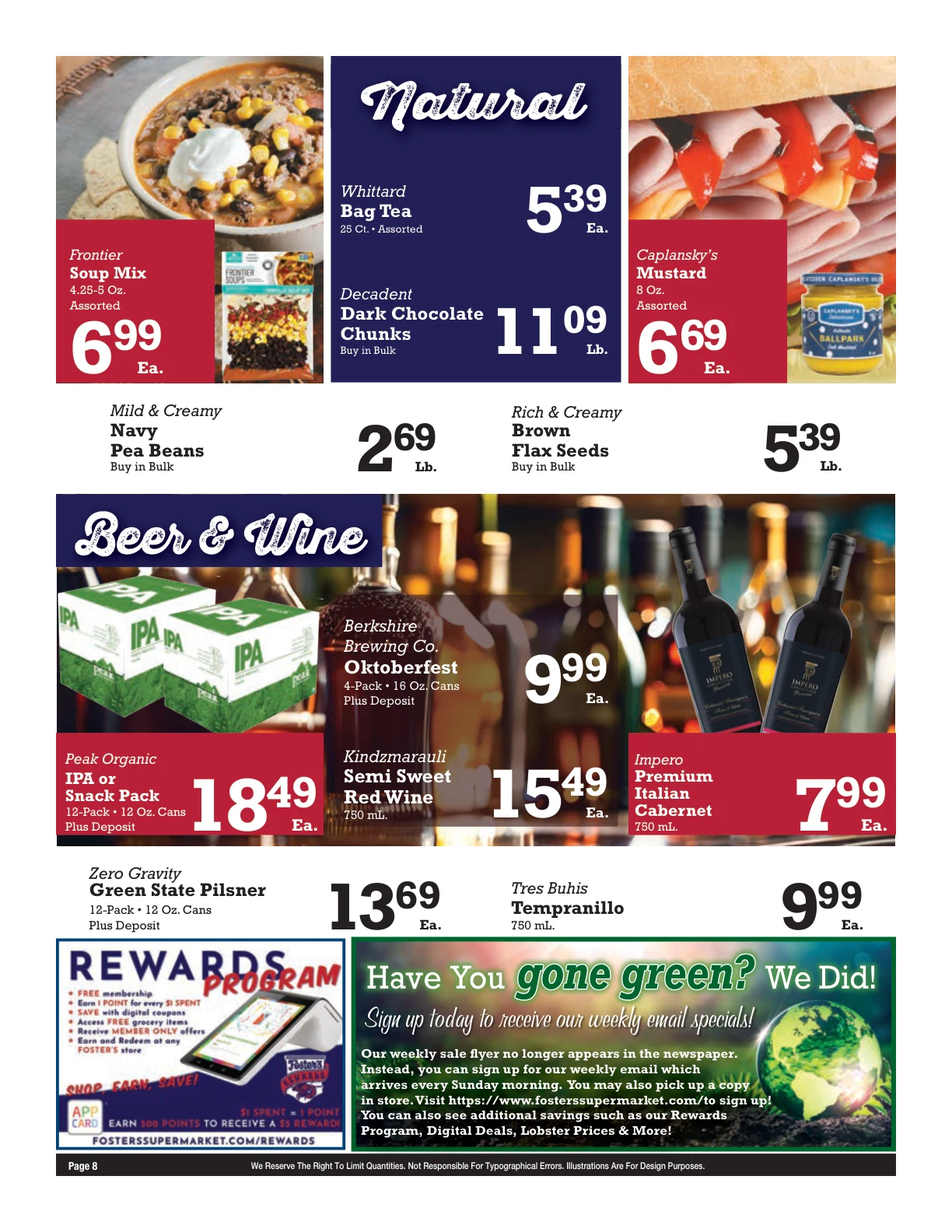 Foster's Greenfield Weekly Ad - Page 8