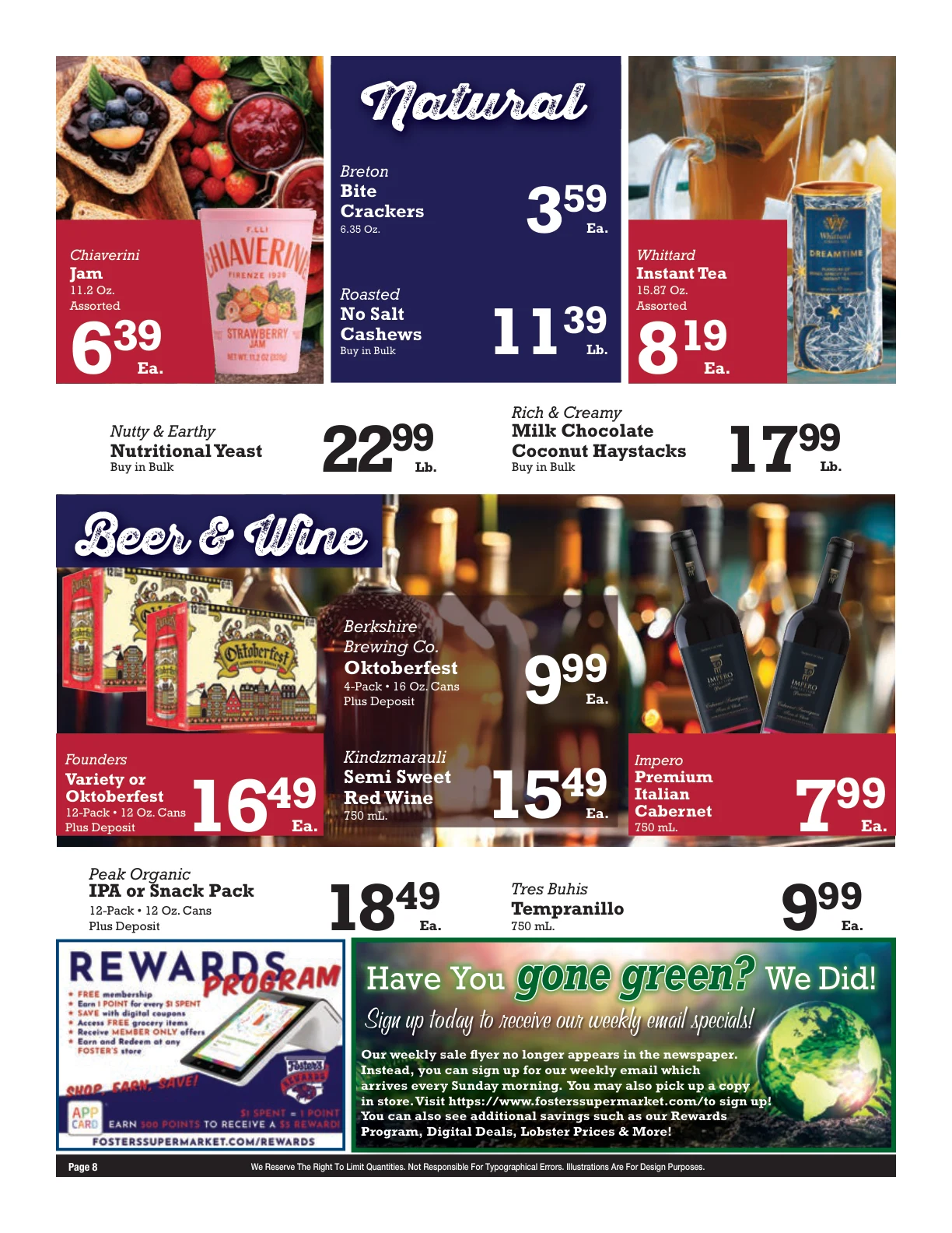 Foster's Greenfield Weekly Ad - Page 8