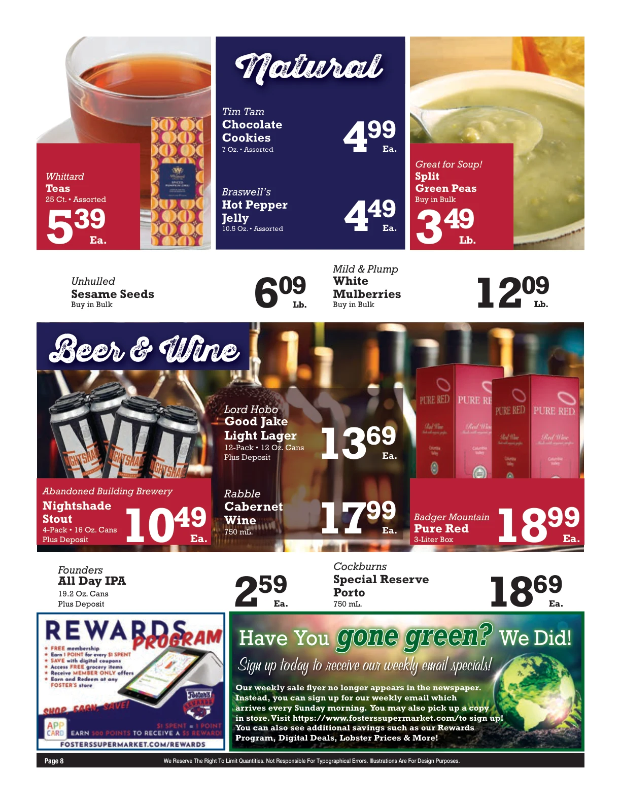 Foster's Greenfield Weekly Ad - Page 8