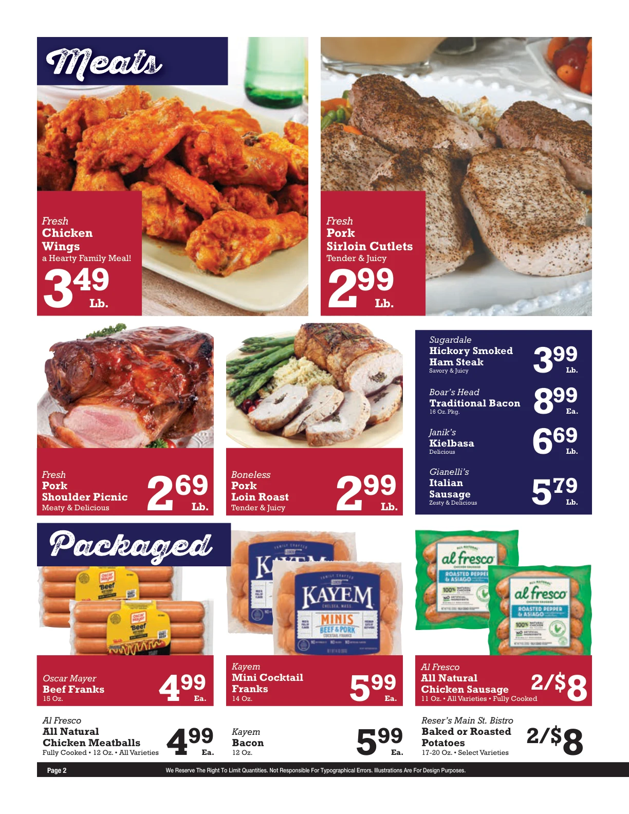Foster's Greenfield Weekly Ad - Page 2