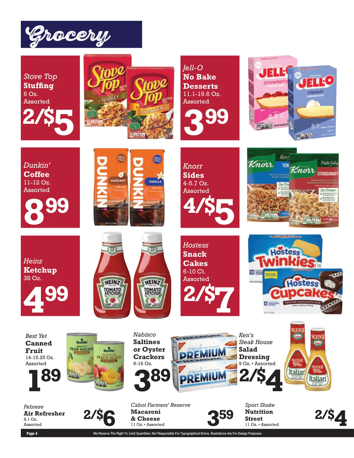 Foster's Greenfield Weekly Ad - Page 4