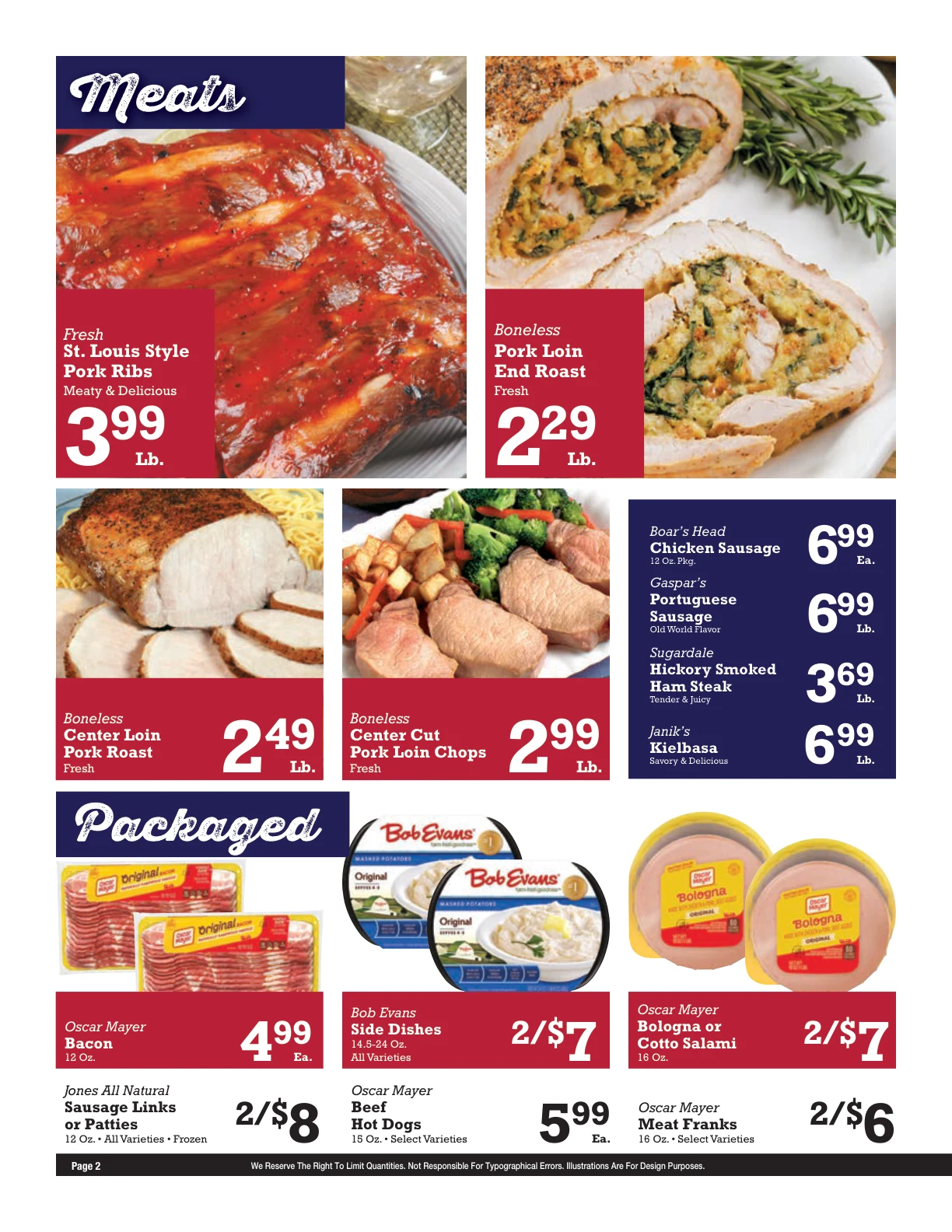 Foster's Greenfield Weekly Ad - Page 2