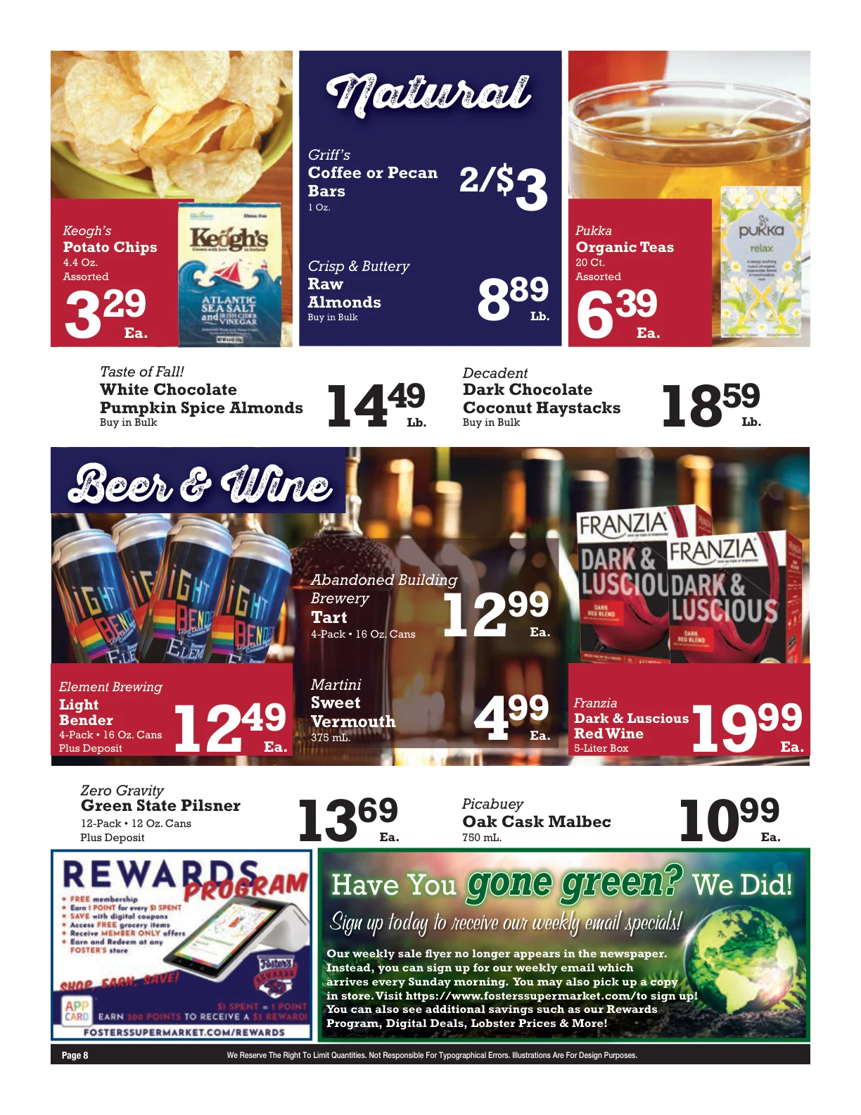 Foster's Greenfield Weekly Ad - Page 8