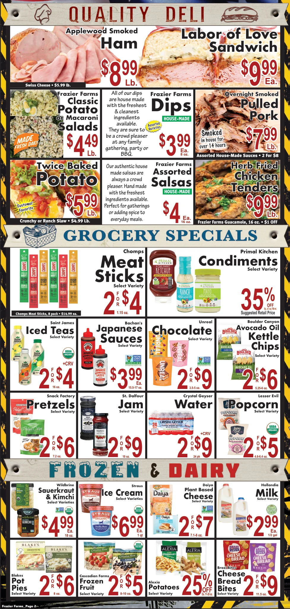 Frazier Farms Market Weekly Specials - Page 2