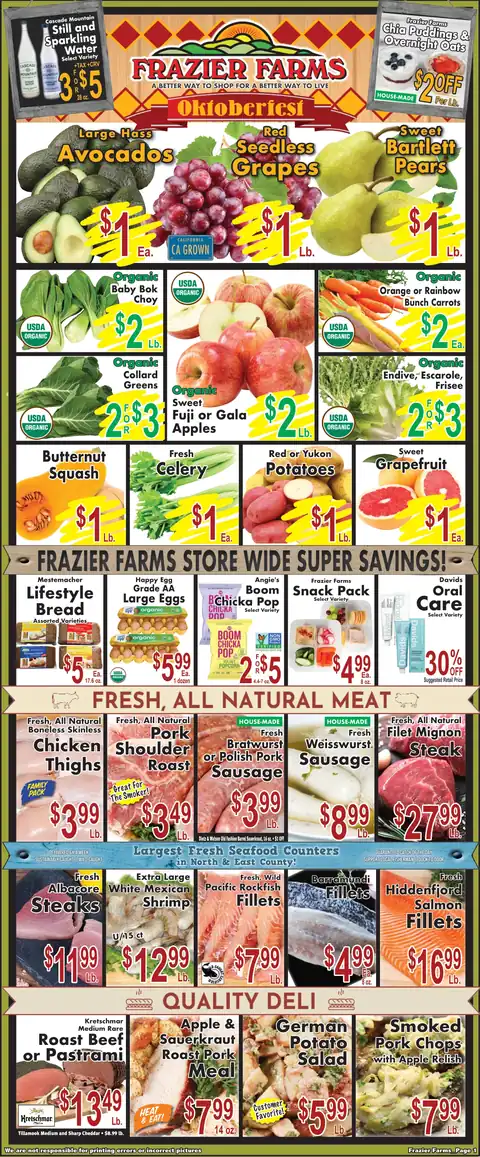 Weekly Specials