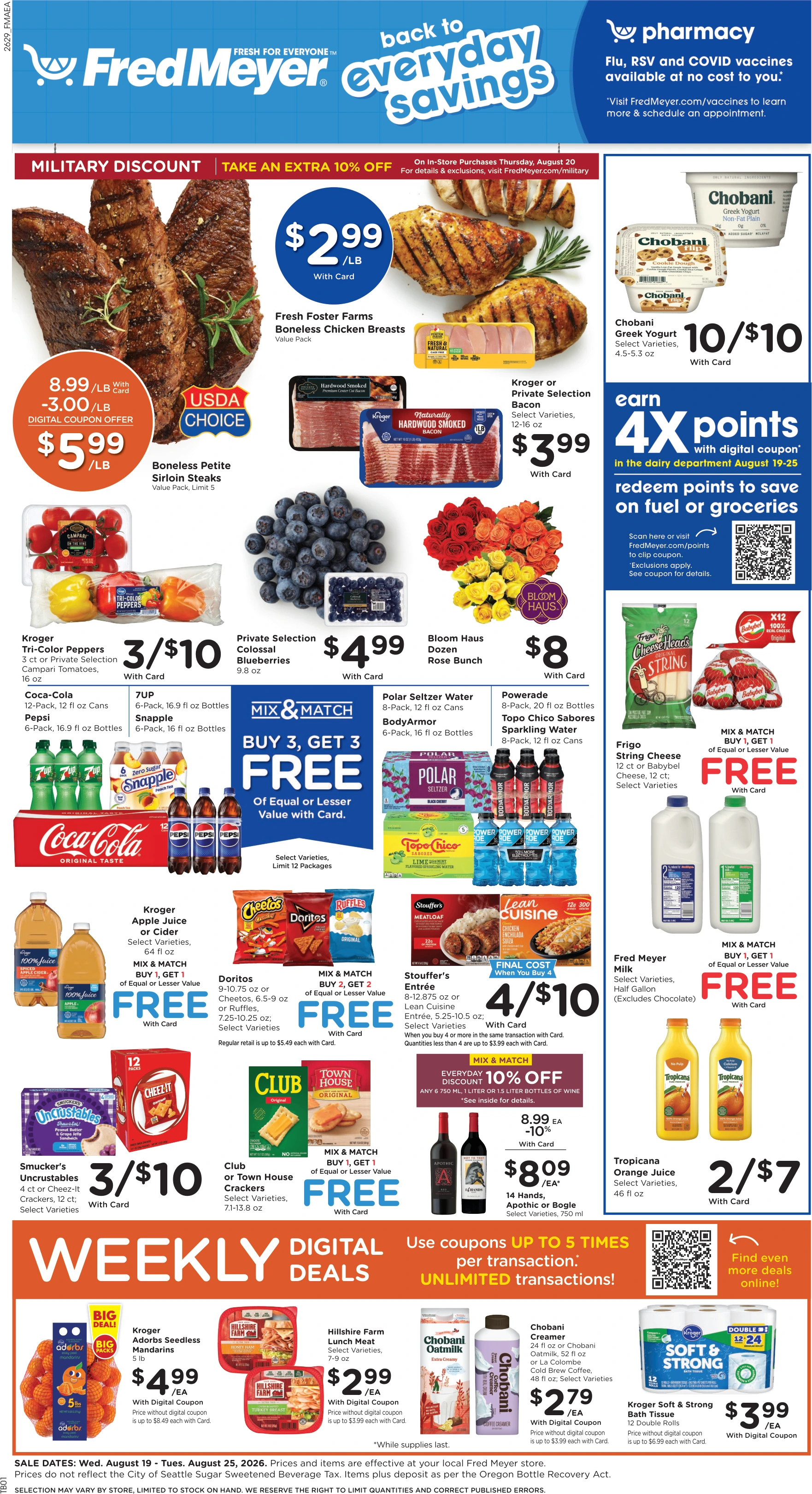 Fred Meyer Weekly Ad - Page 1