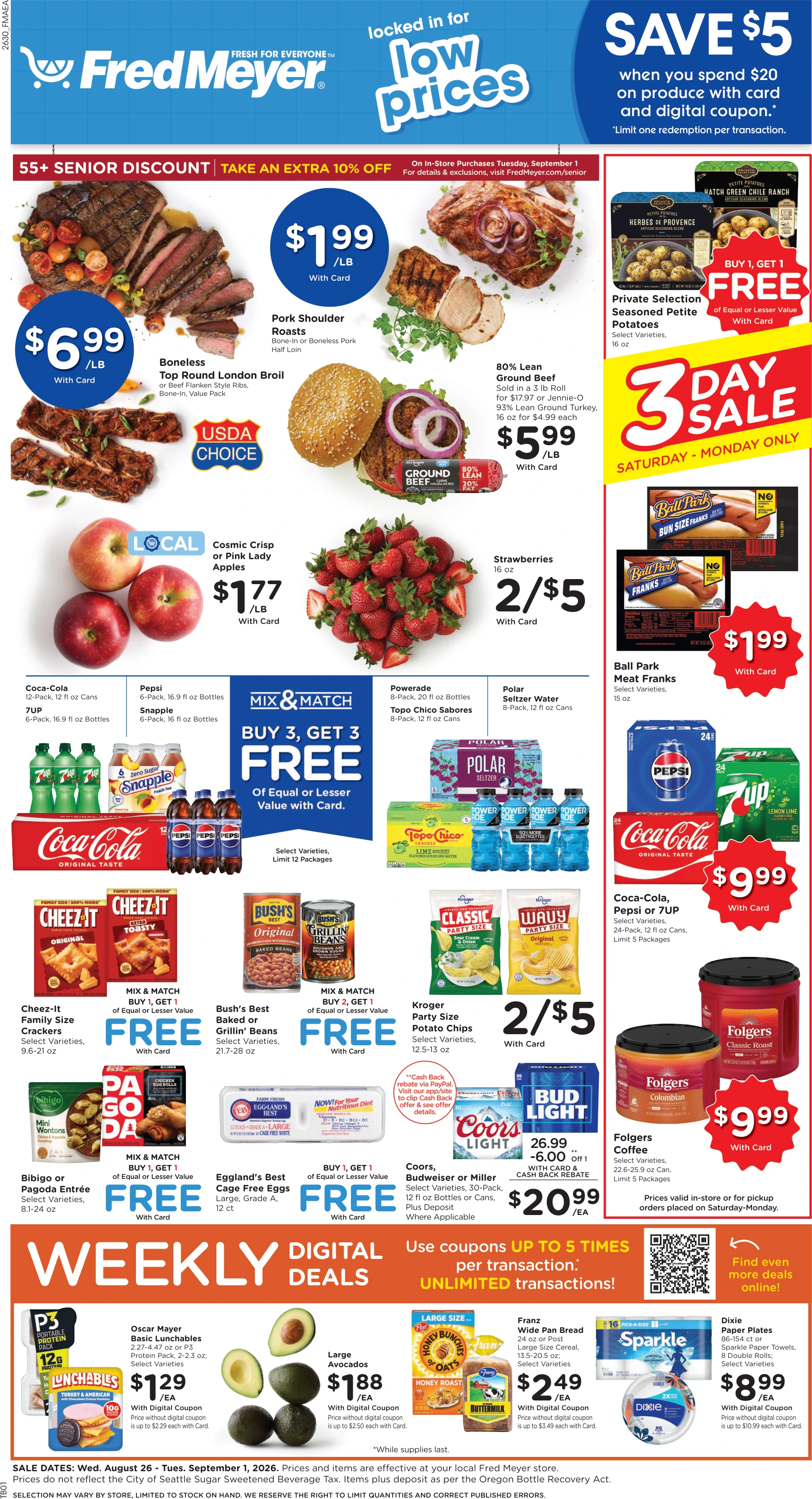 Fred Meyer Weekly Ad - Page 1