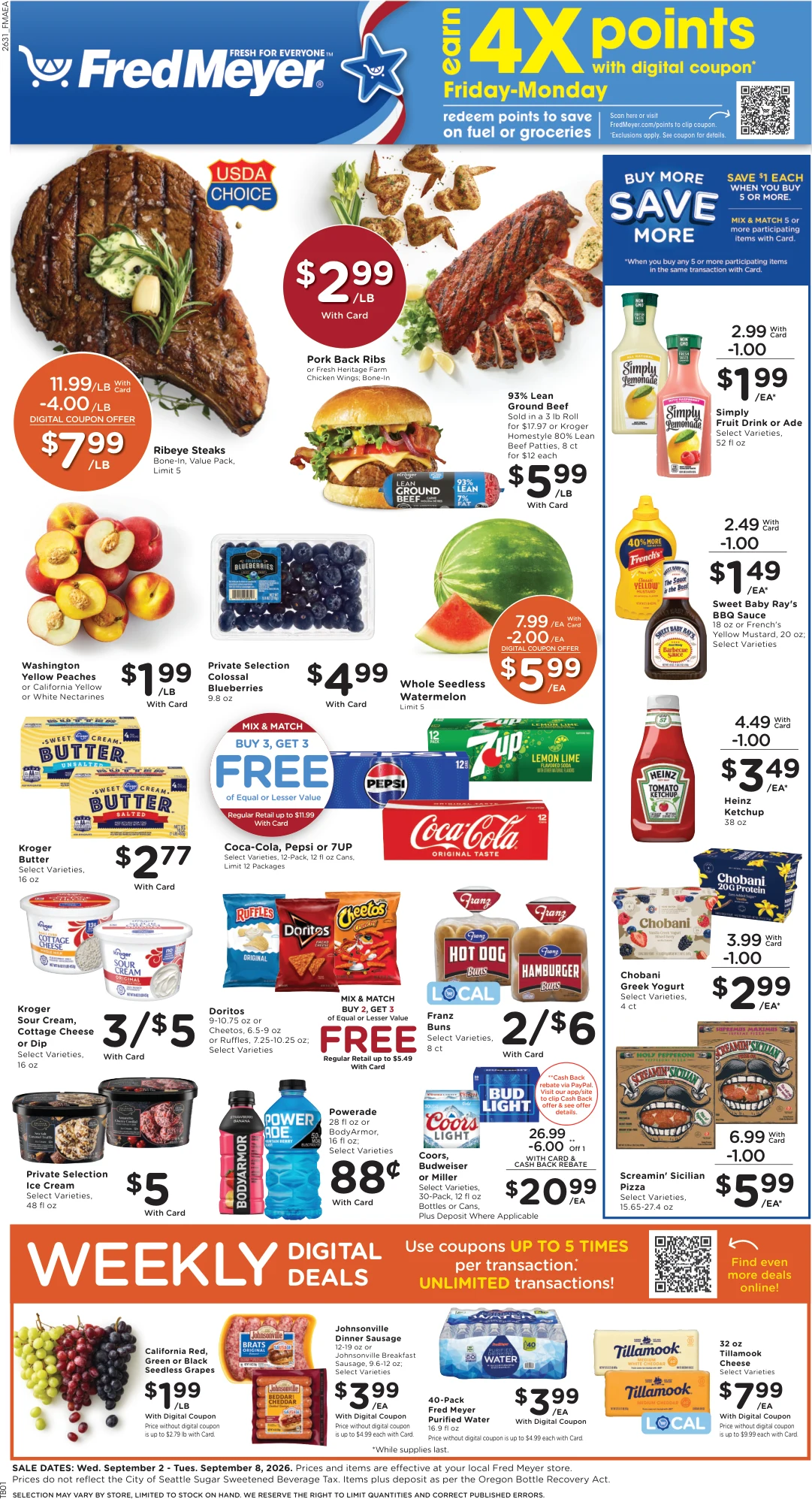 Fred Meyer Weekly Ad - Page 1