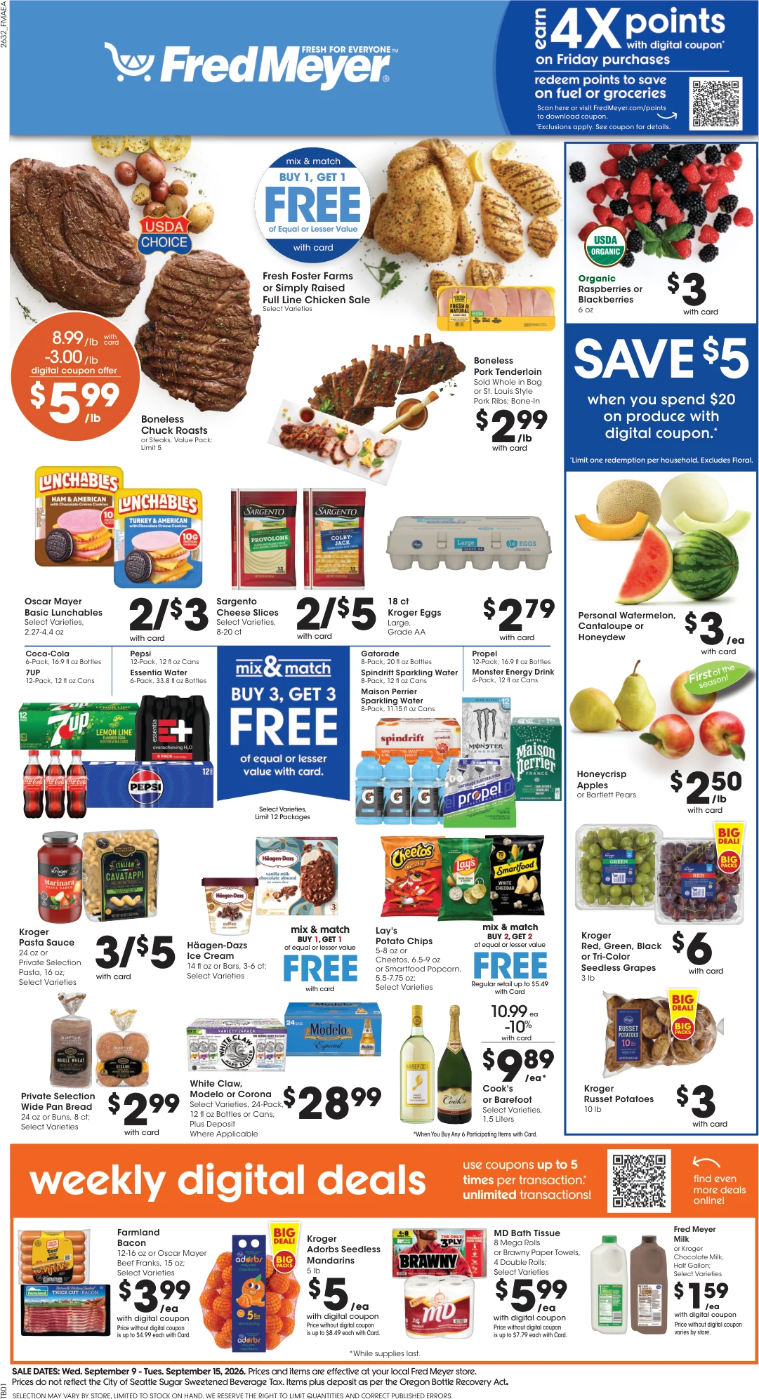 Fred Meyer Weekly Ad - Page 1