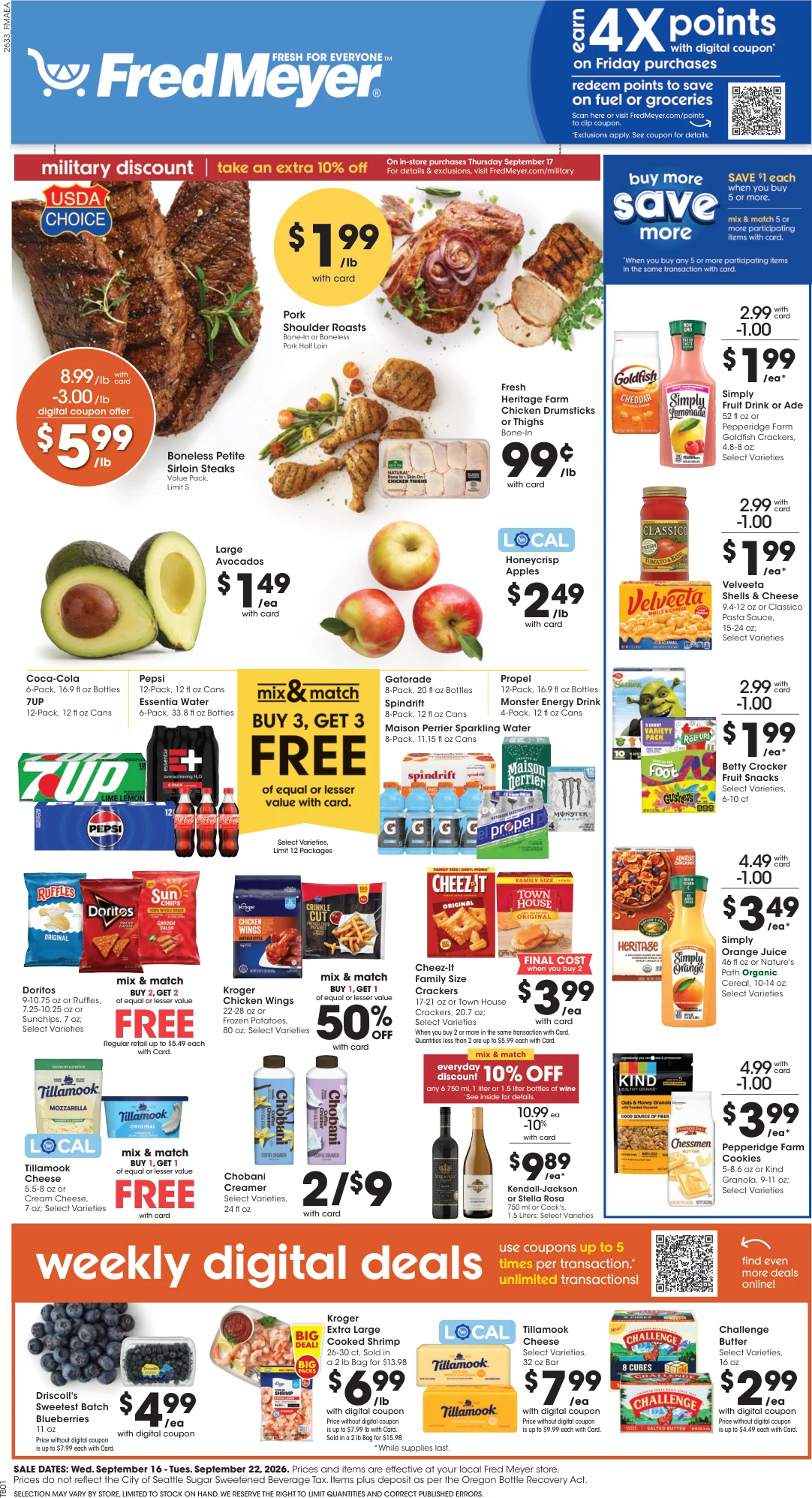 Fred Meyer Weekly Ad - Page 1