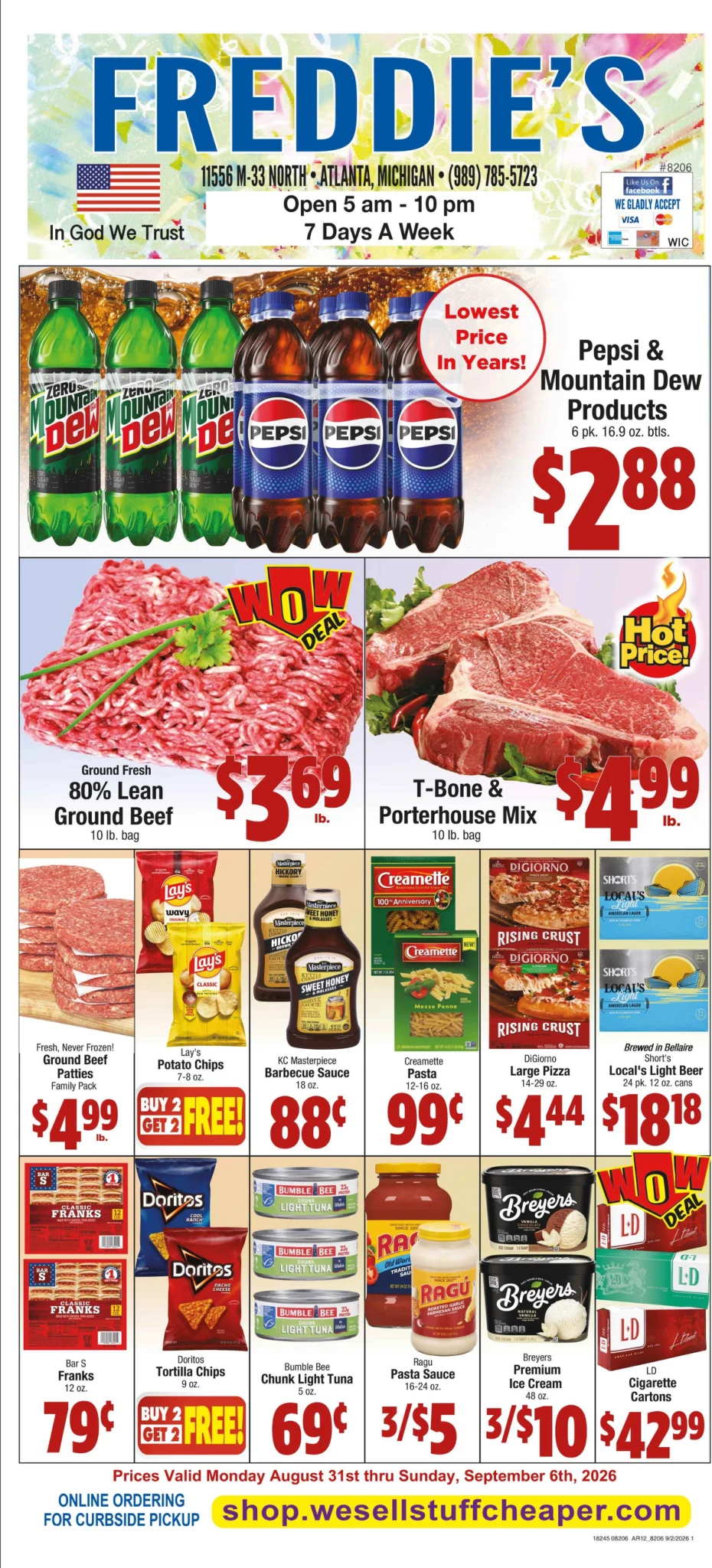 Freddie's Family Market FREDDIE'S FALLING PRICES ALL WEEK - Page 1