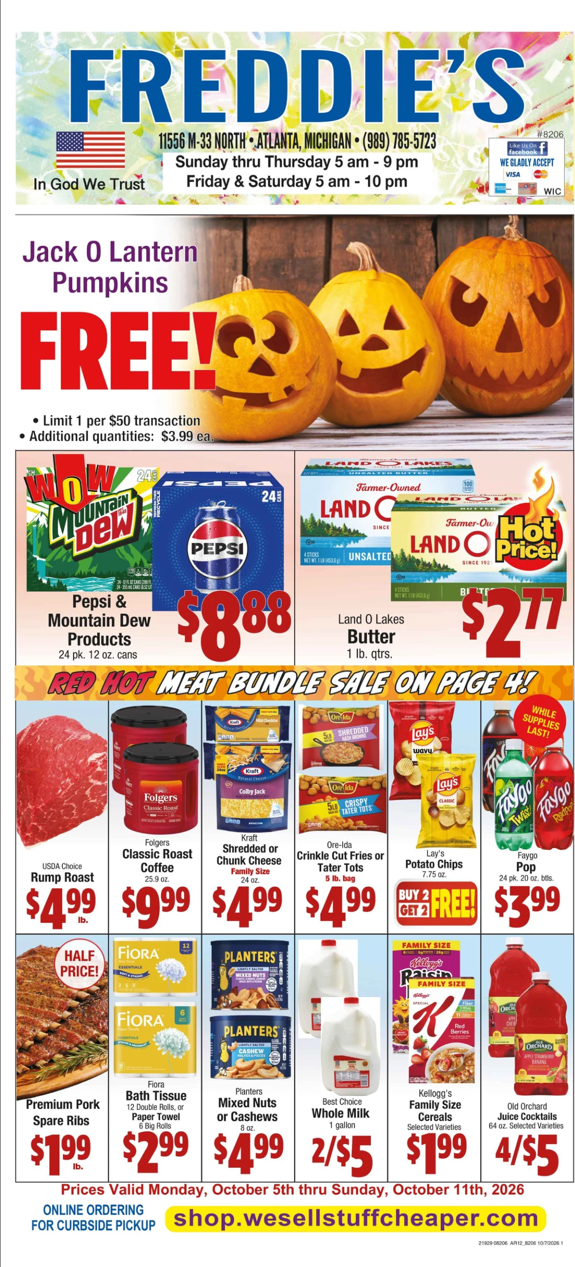 Freddie's Family Market Freddie's Picks & Meat Sale - Page 1