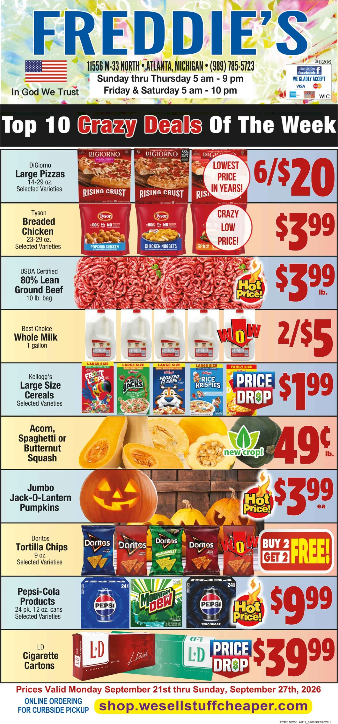 Freddie's Family Market Freddie's TOP 10 CRAZY DEALS of the week - Page 1