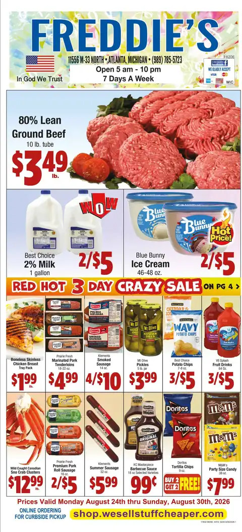 Freddie's DEALZ Save You Money!