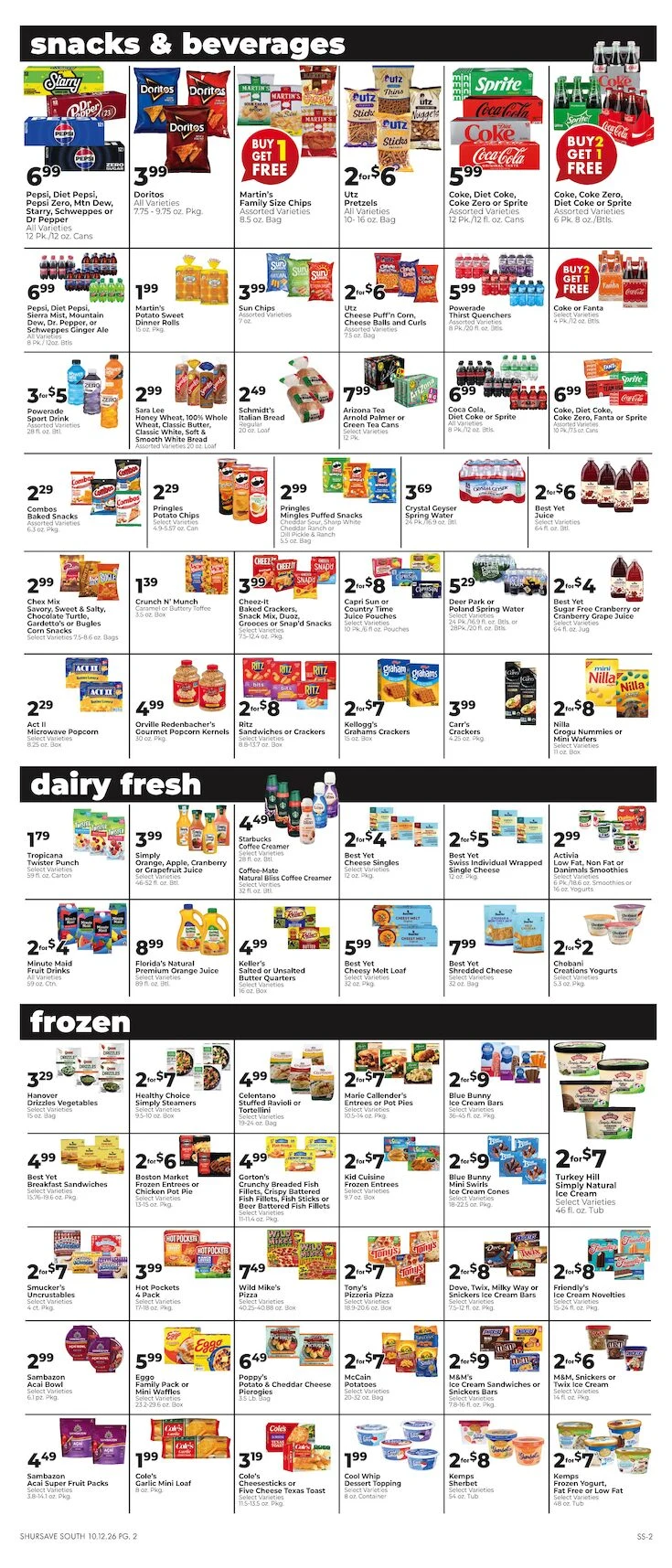 Freed's Supermarket Weekly Ad - Page 2