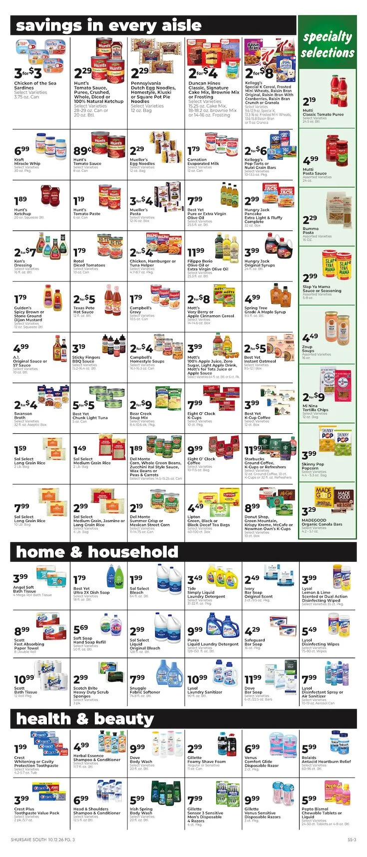 Freed's Supermarket Weekly Ad - Page 3