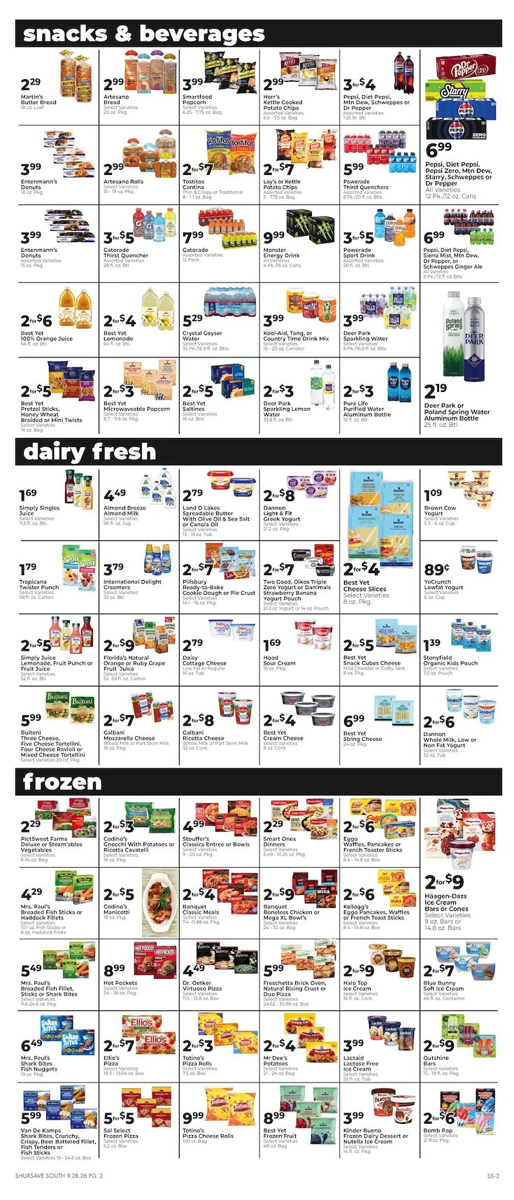 Freed's Supermarket Weekly Ad - Page 2