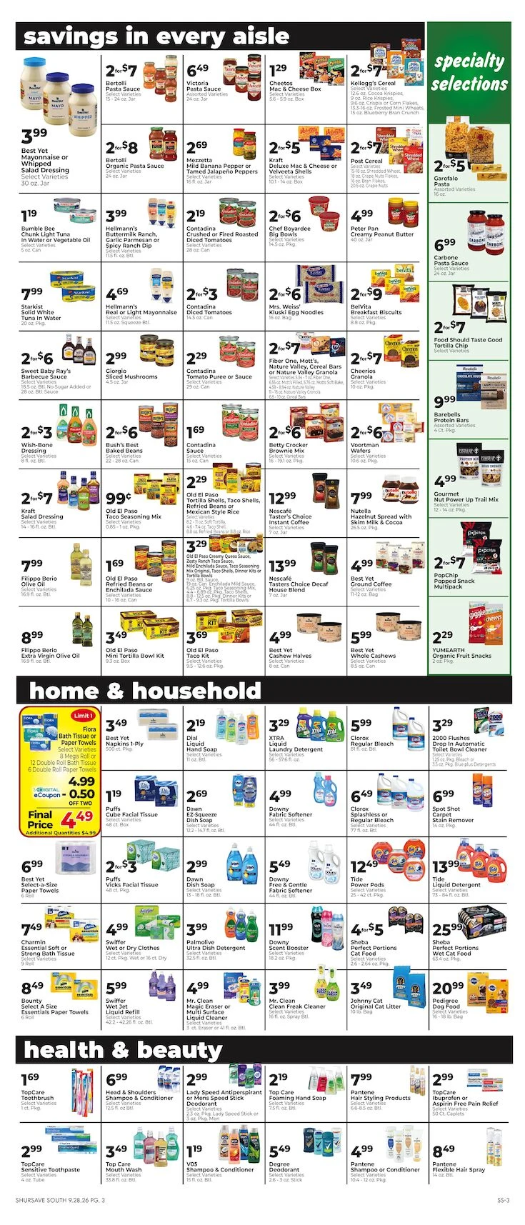 Freed's Supermarket Weekly Ad - Page 3