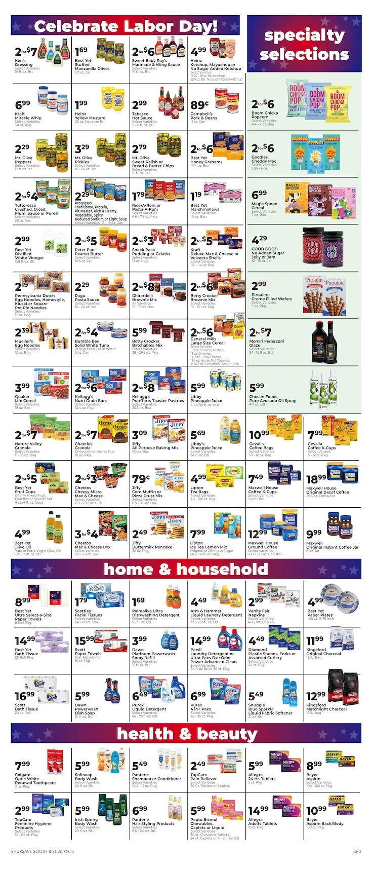 Freed's Supermarket Weekly Ad - Page 3