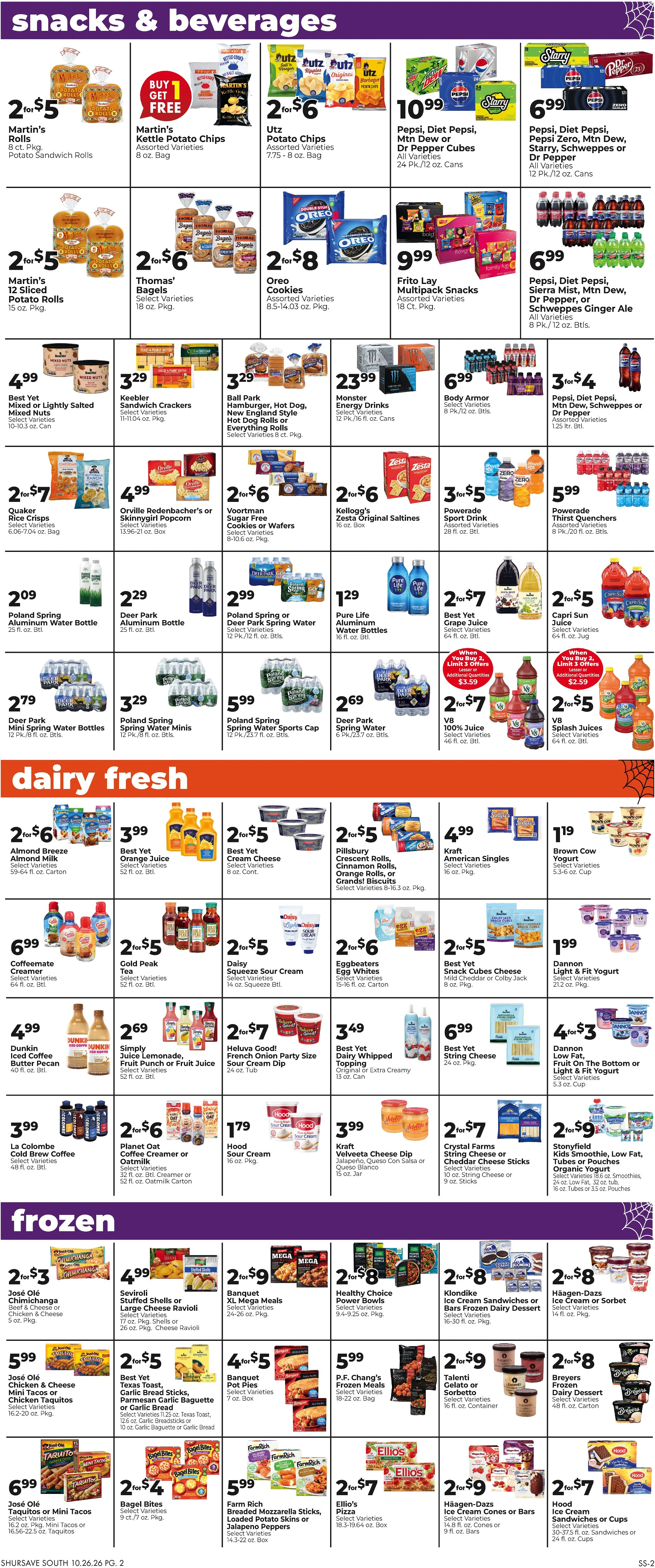 Freed's Supermarket Weekly Ad - Page 2