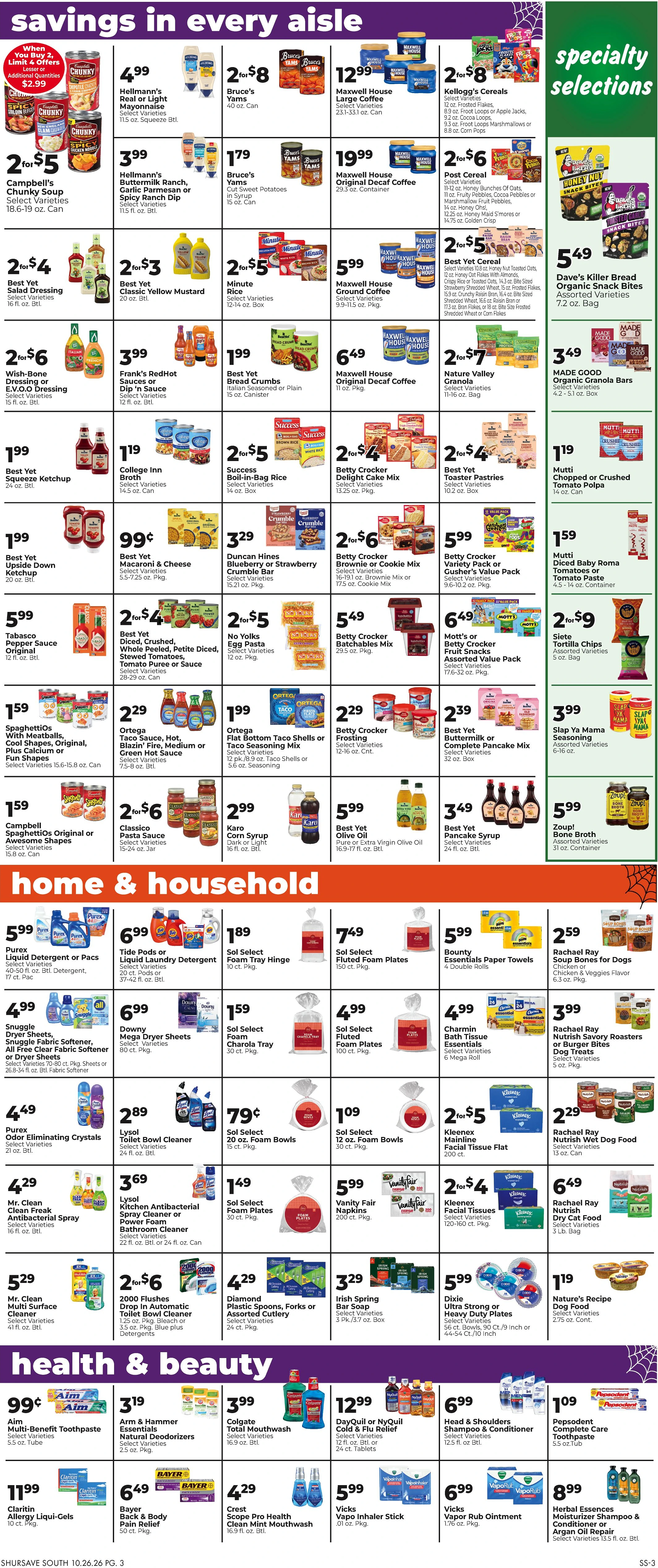 Freed's Supermarket Weekly Ad - Page 3