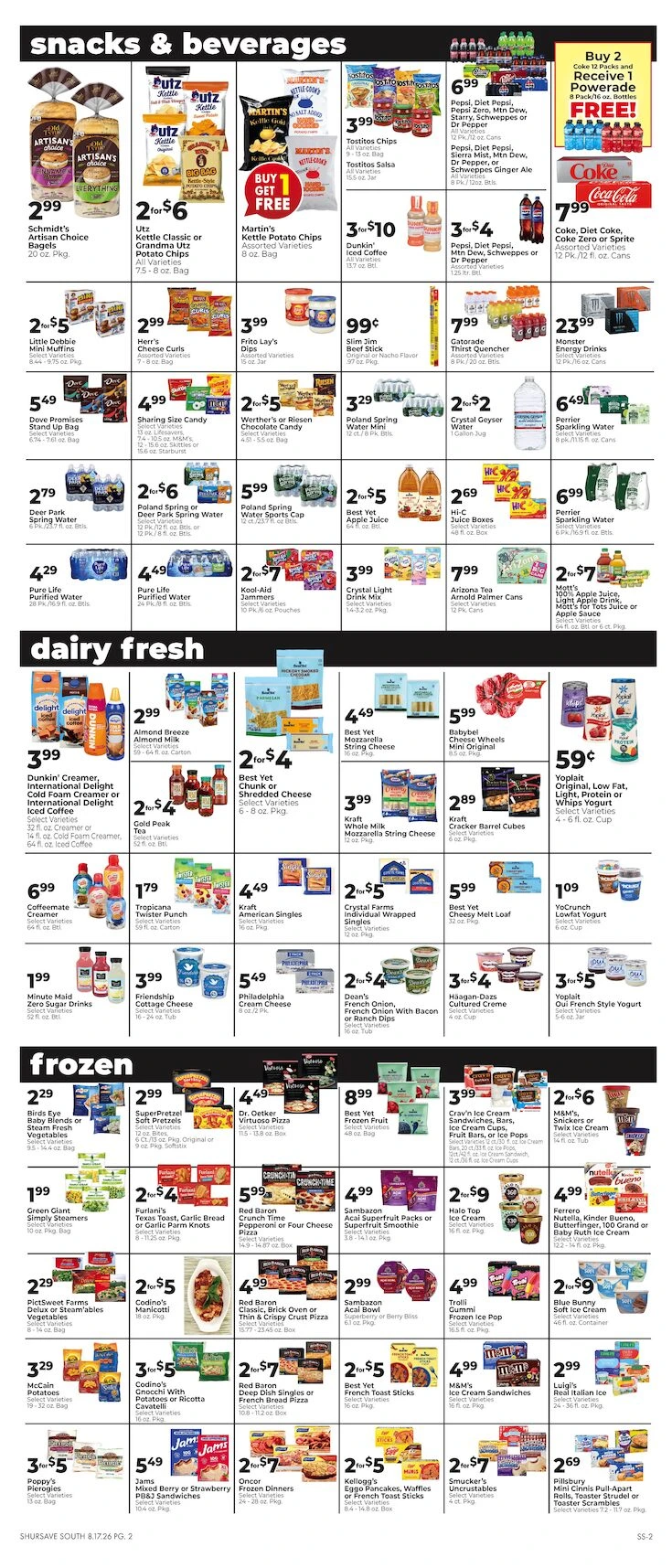 Freed's Supermarket Weekly Ad - Page 2