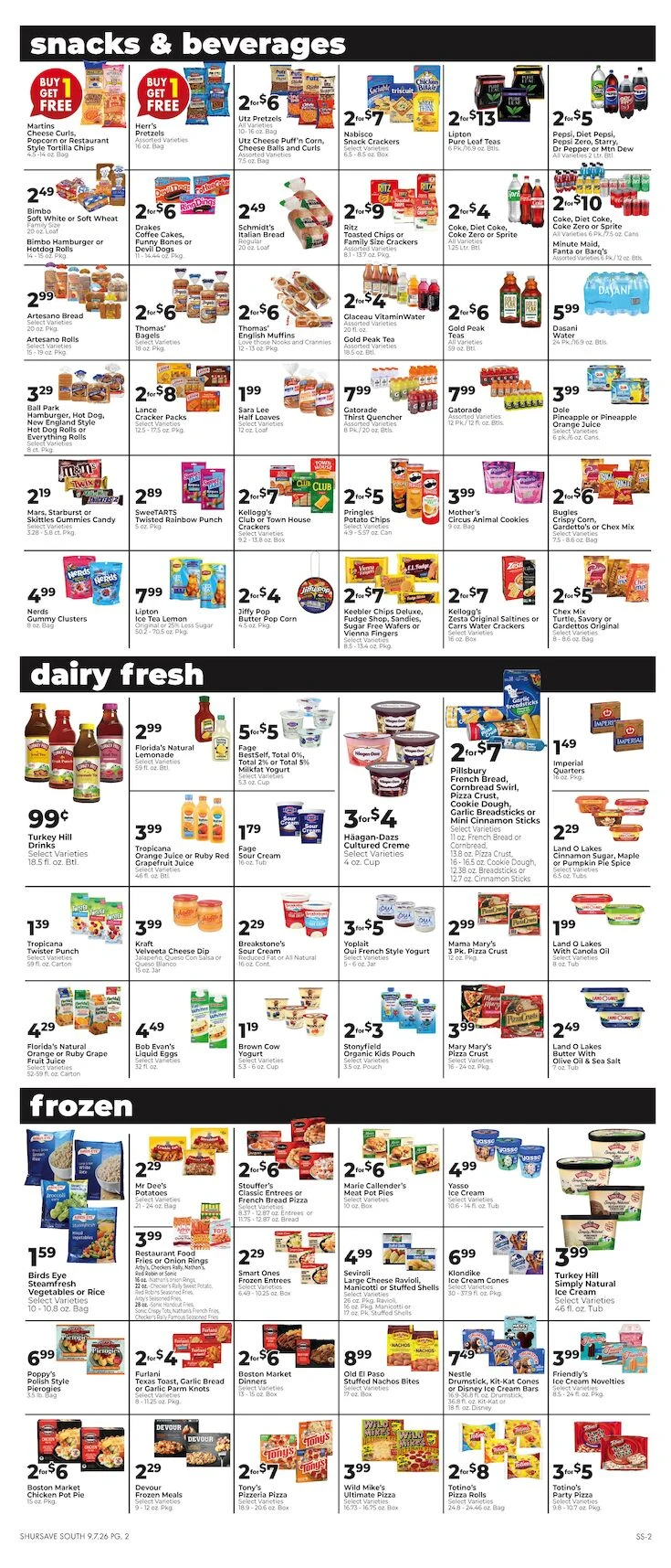 Freed's Supermarket Weekly Ad - Page 2
