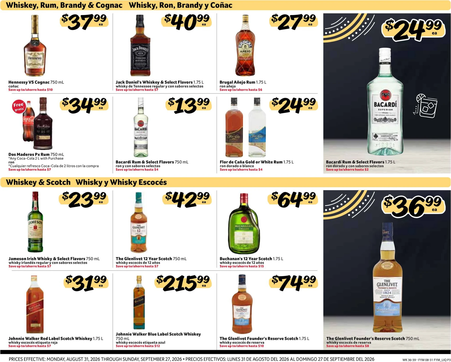 Fresco Y Mas Alcohol Flyer - Page 3