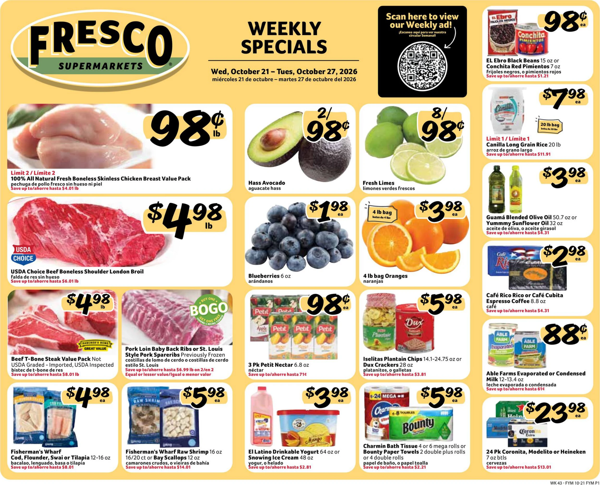 Fresco Y Mas Weekly Circular - Page 1